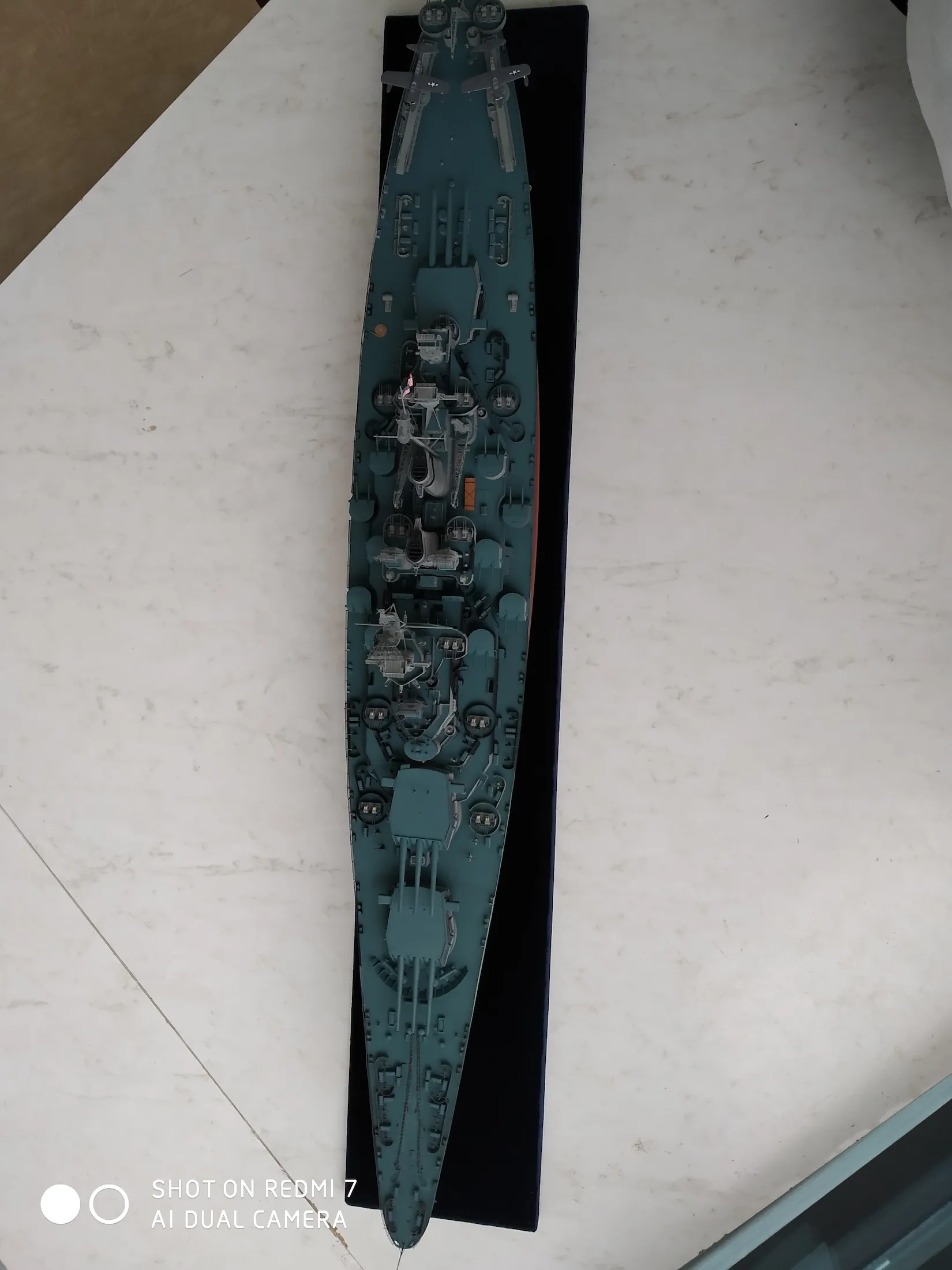 Модель корабля Линкор «North Carolina» - Верфь на Столе