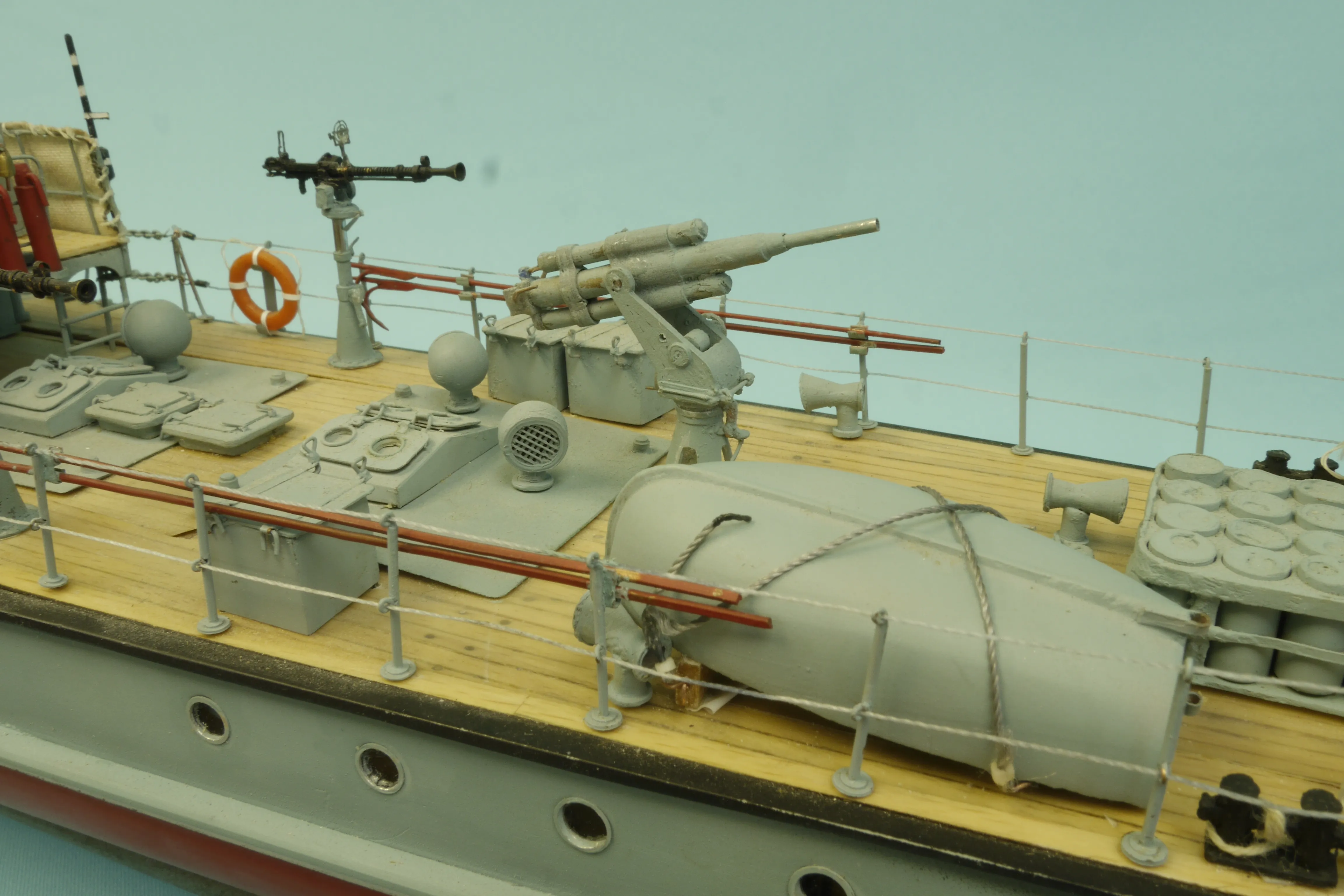 Модель корабля «Малый Охотник» типа МО-4 - Верфь на Столе