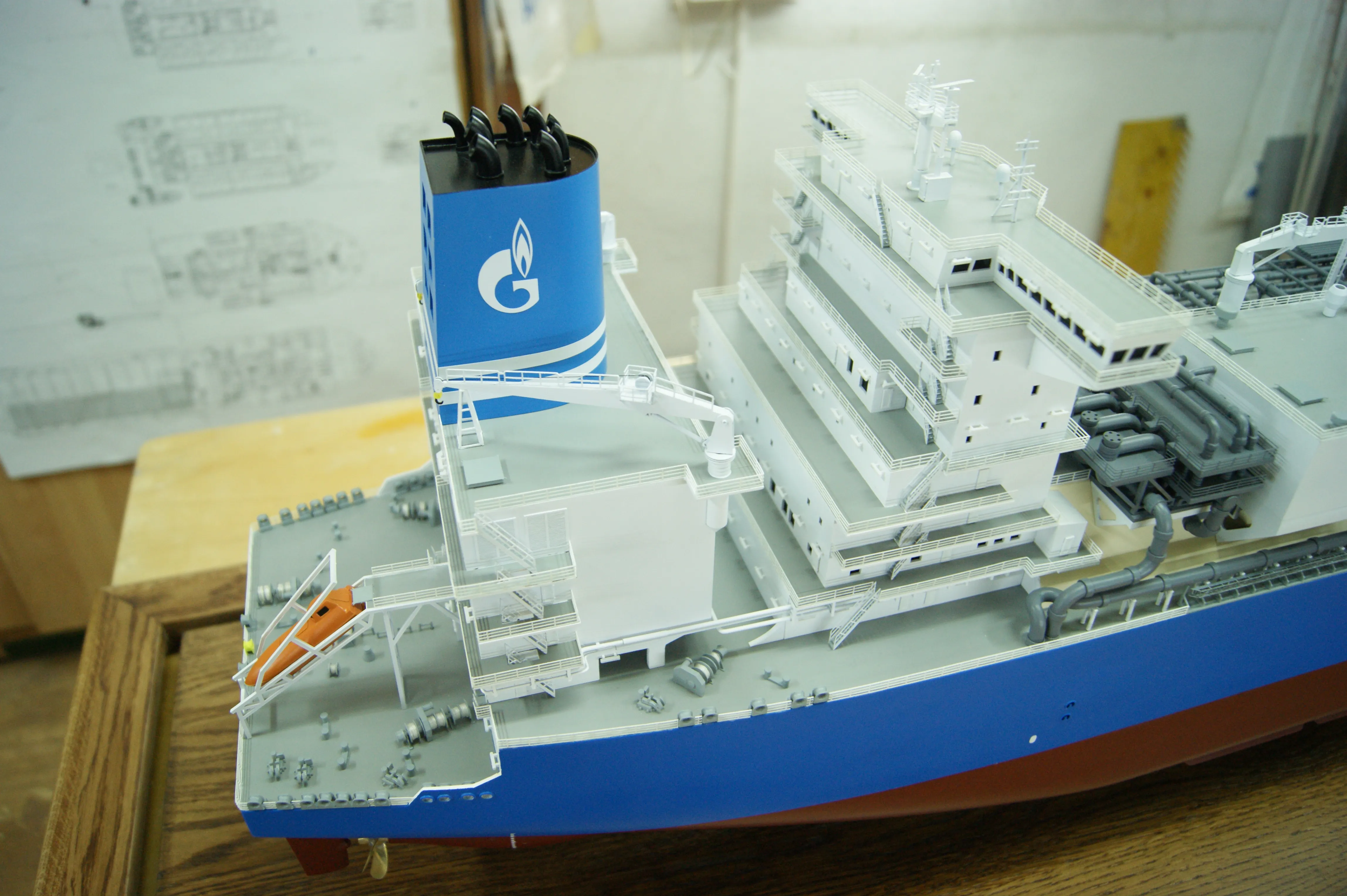 Модель корабля ПРГУ «Маршал Василевский» - Верфь на Столе