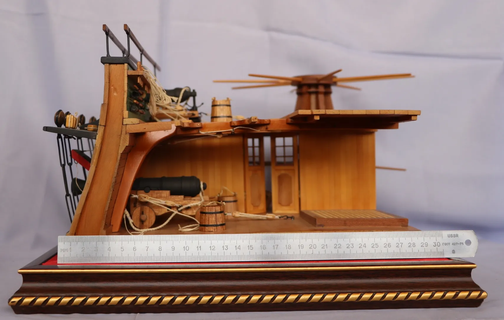 Модель корабля Шлюп "ВОСТОК" (фрагмент) - Верфь на Столе