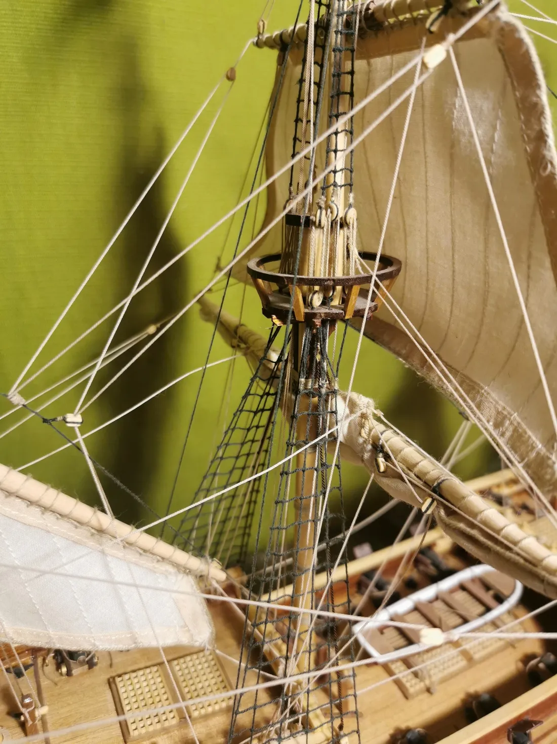 Модель корабля Золотая Лань - Верфь на Столе