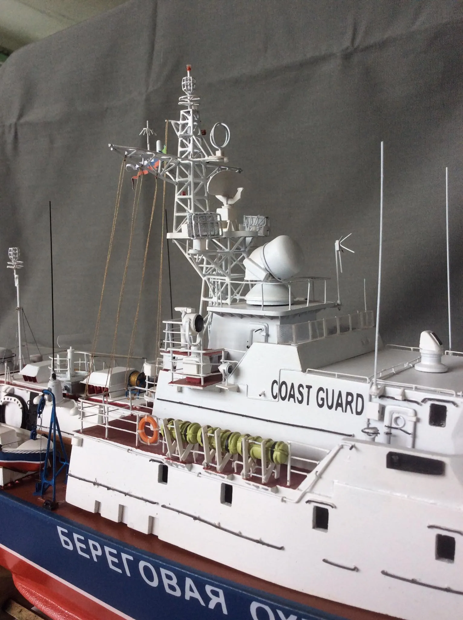 Модель корабля Пограничный сторожевой корабль проекта 10410 «Светляк»  - Верфь на Столе