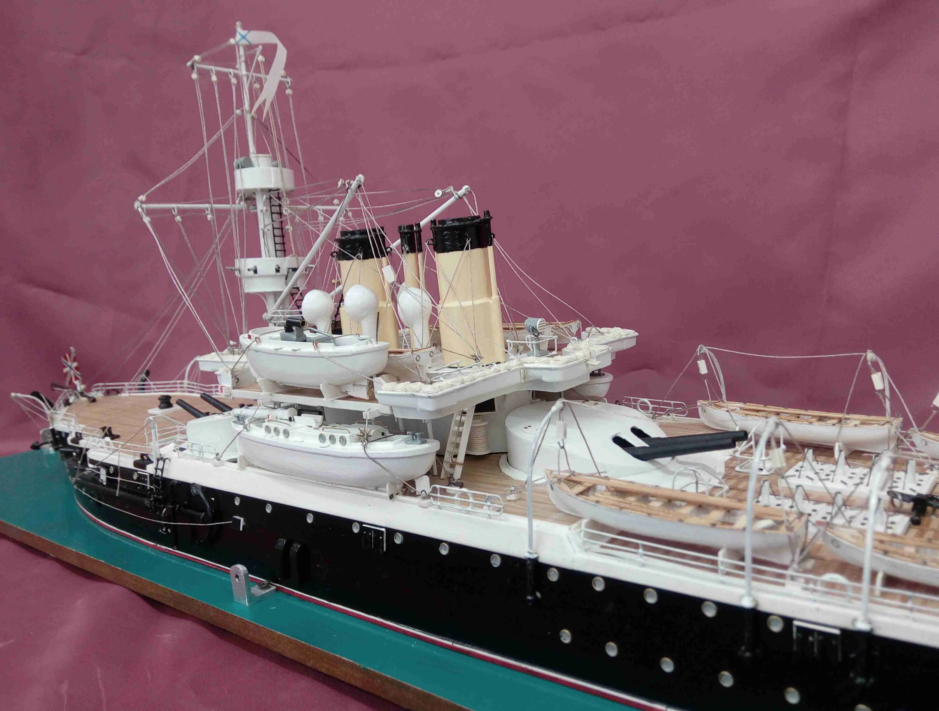 Модель корабля Броненосец «Георгий Победоносец» - Верфь на Столе