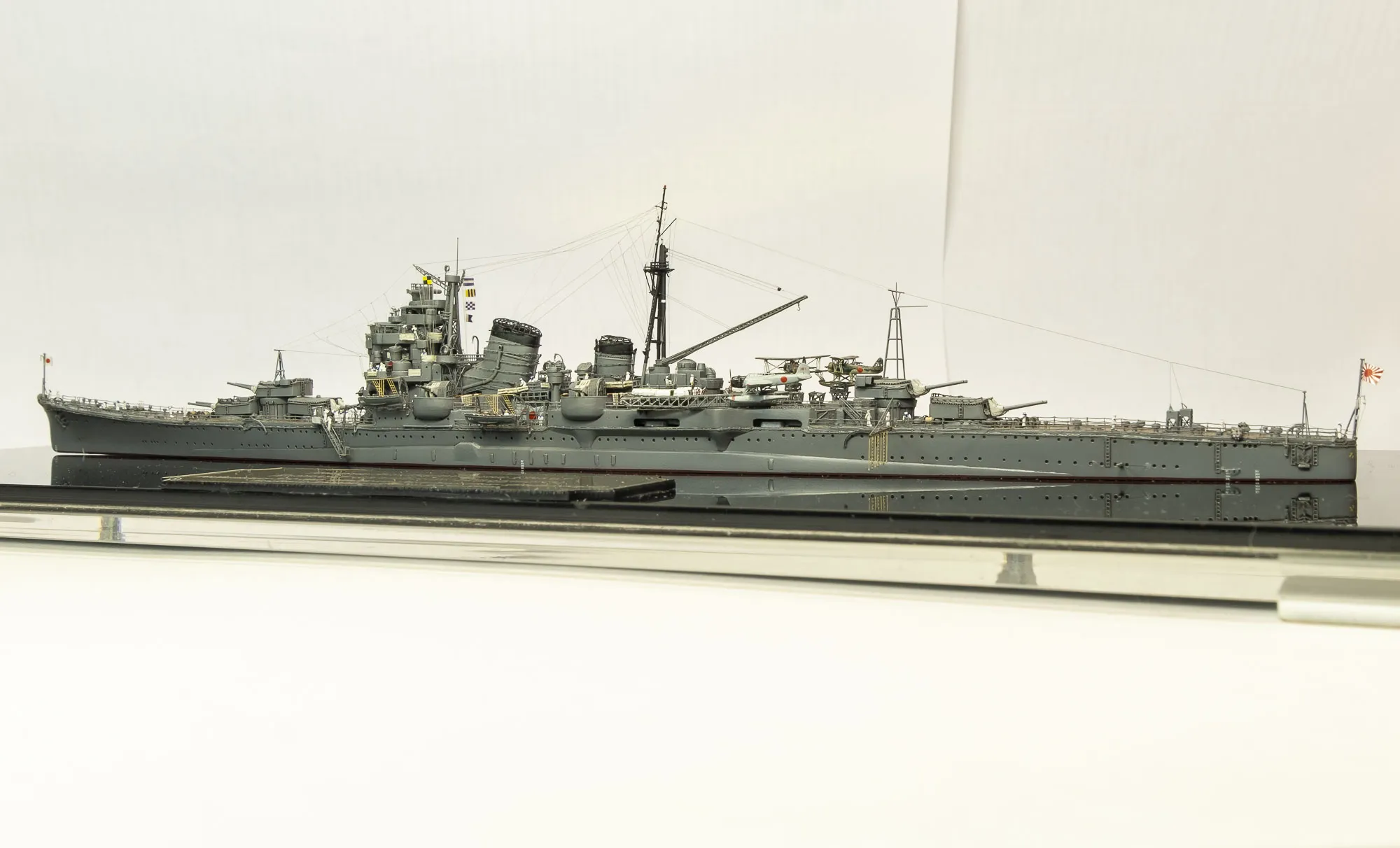 Модель корабля Тяжелый крейсер Haguro 1942 - Верфь на Столе