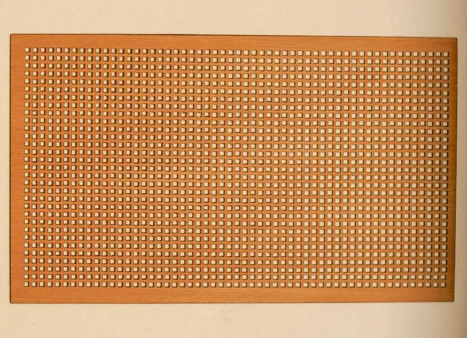 Рустерная решетка 1,5х1,5 мм, груша