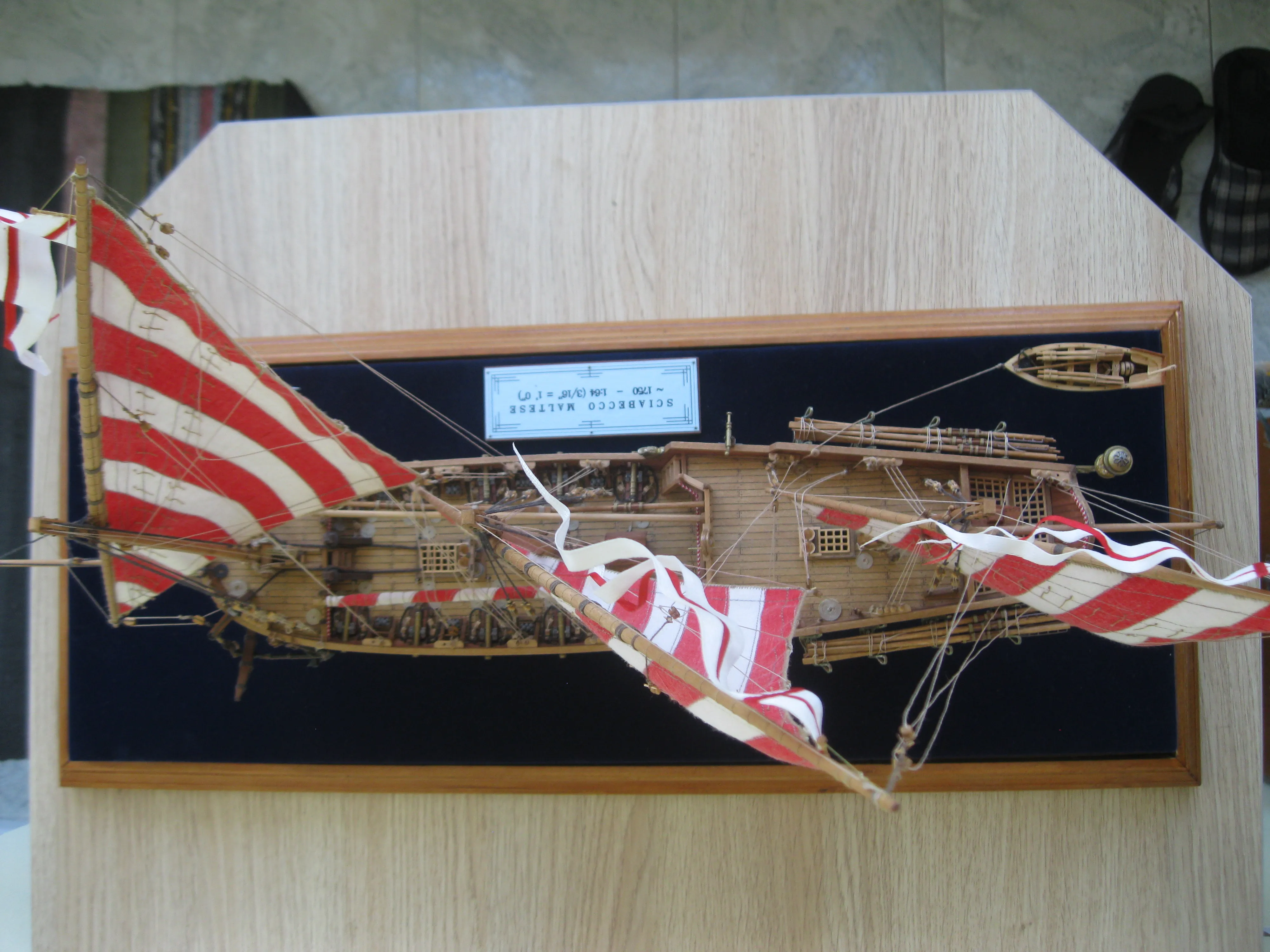 Модель корабля Щебека SCIABECCO MALTESE  - Верфь на Столе