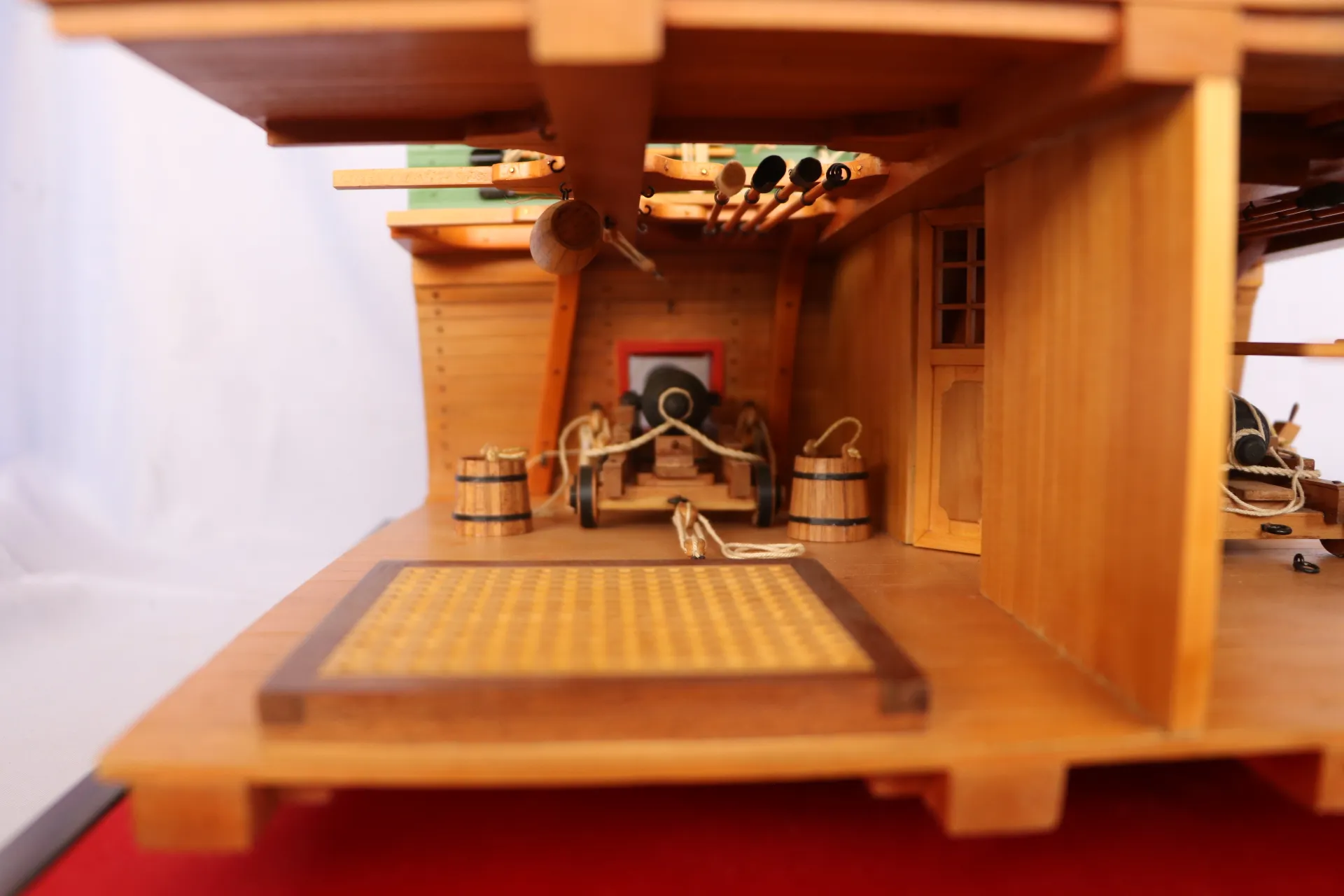 Модель корабля Шлюп "ВОСТОК" (фрагмент) - Верфь на Столе