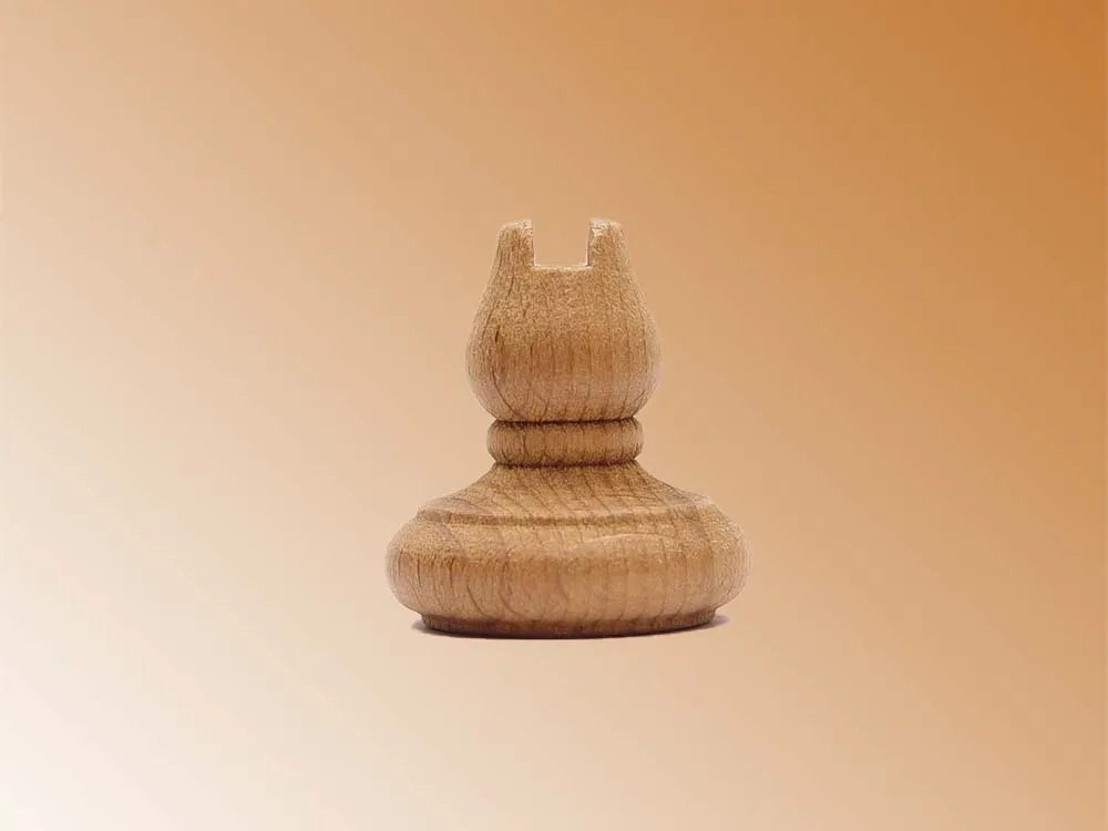 Держатель модели, орех, 28 мм