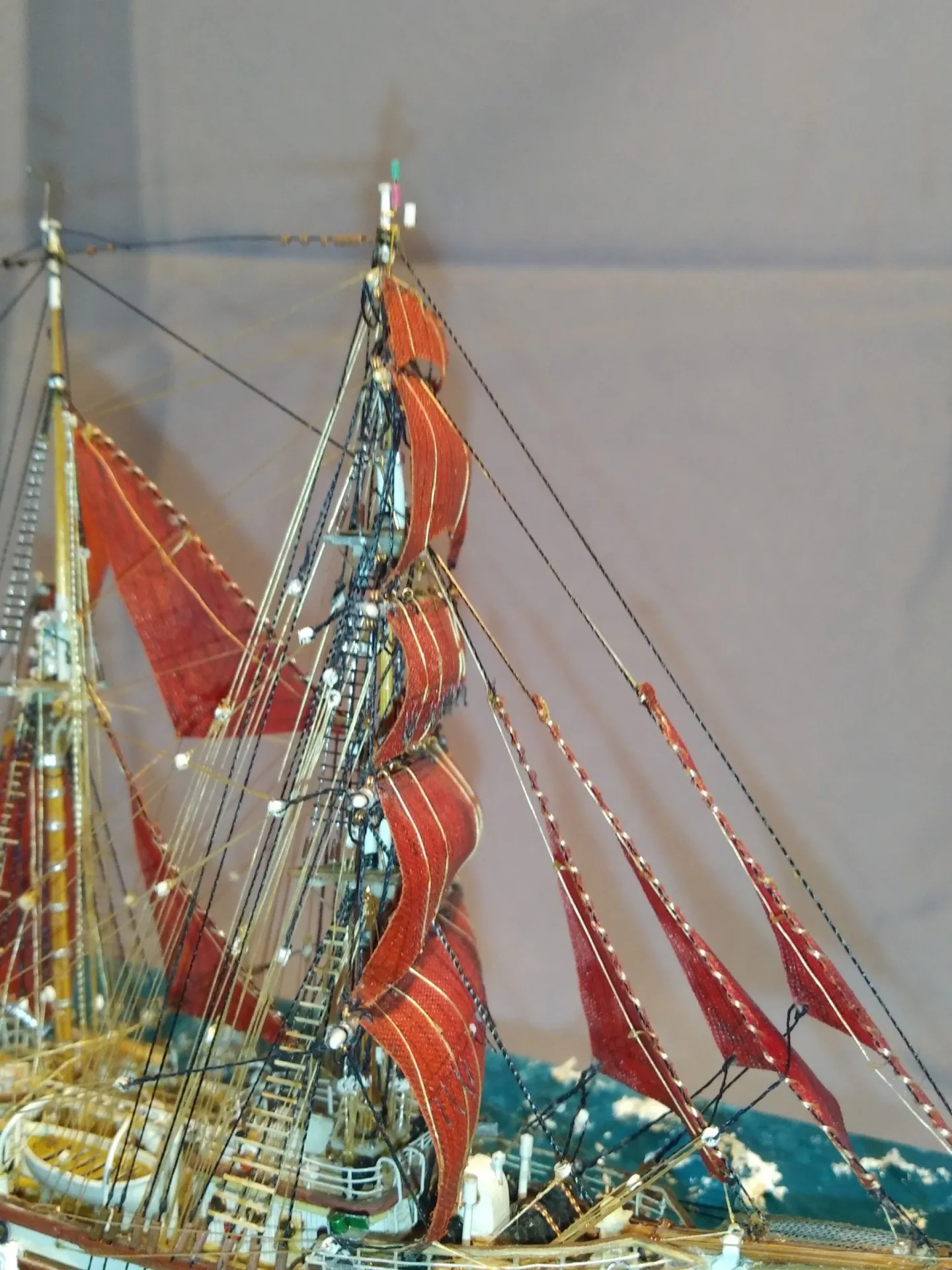 Модель корабля Баркентина "Вега" II - Верфь на Столе