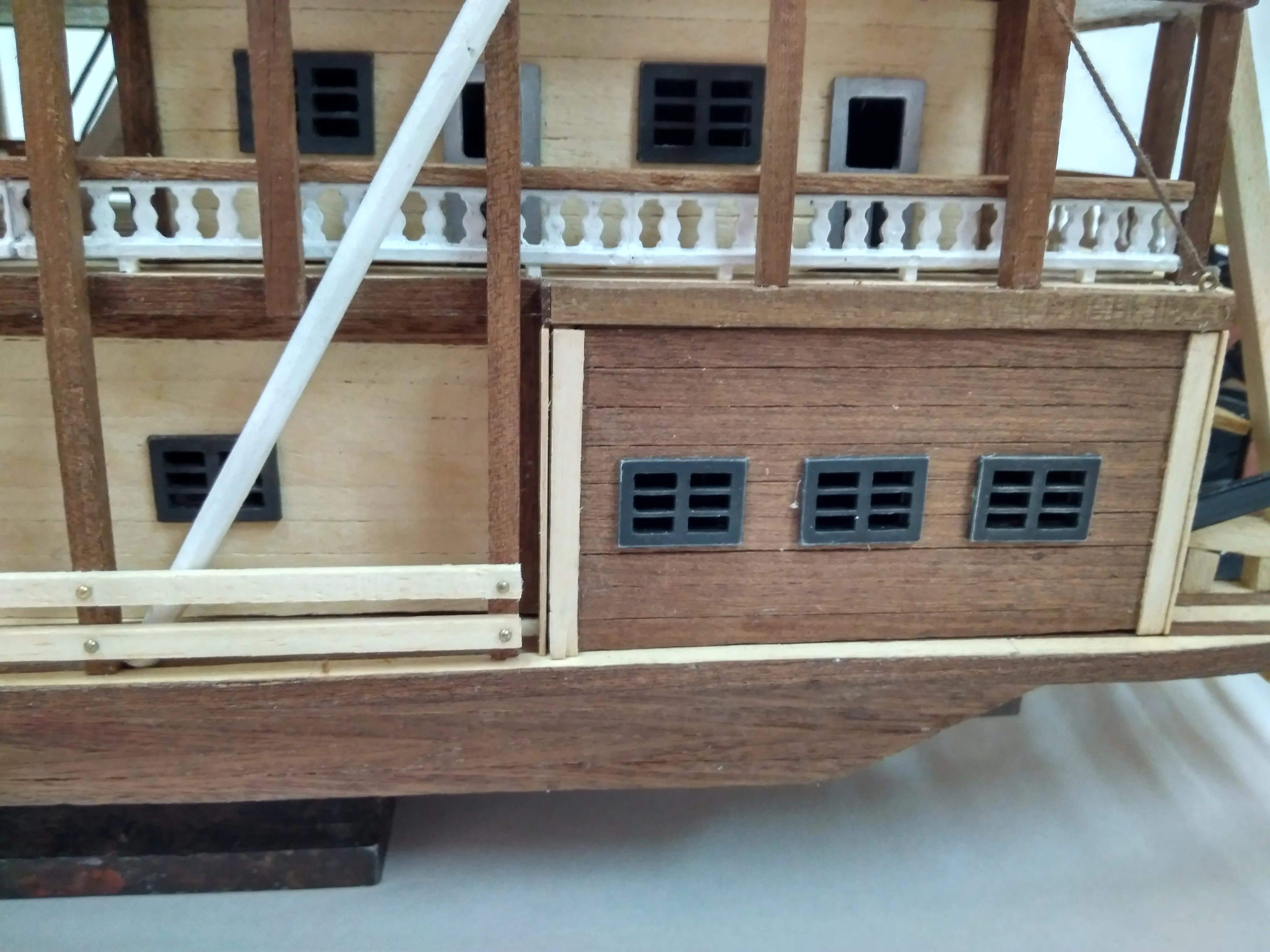 Модель корабля Колесный пароход "MISSISSIPPI" - Верфь на Столе