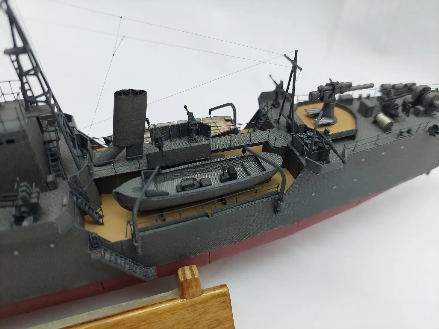 Модель корабля Танкодесантный корабль тип SBT - Верфь на Столе