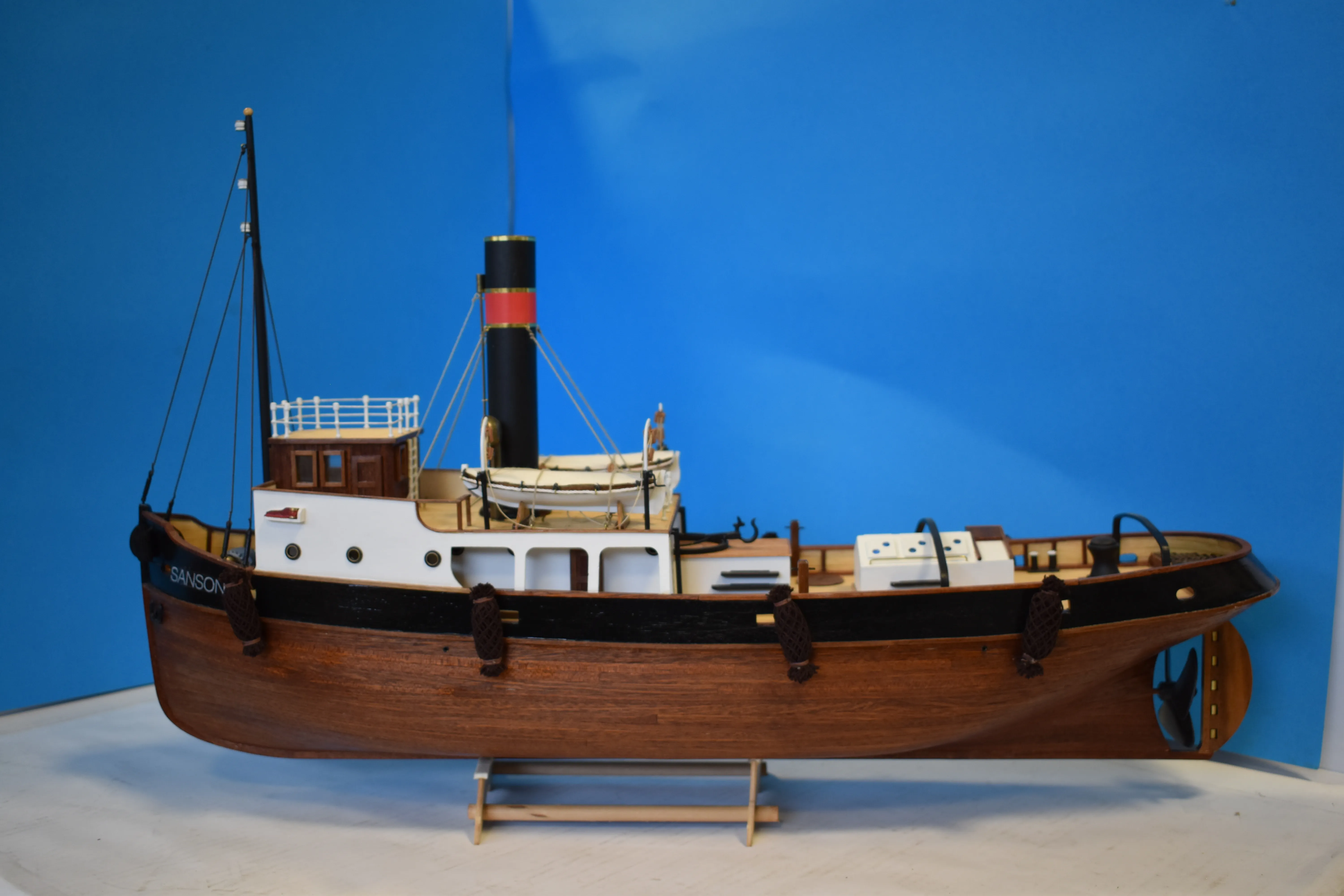 Модель корабля Буксир "Sanson" - Верфь на Столе