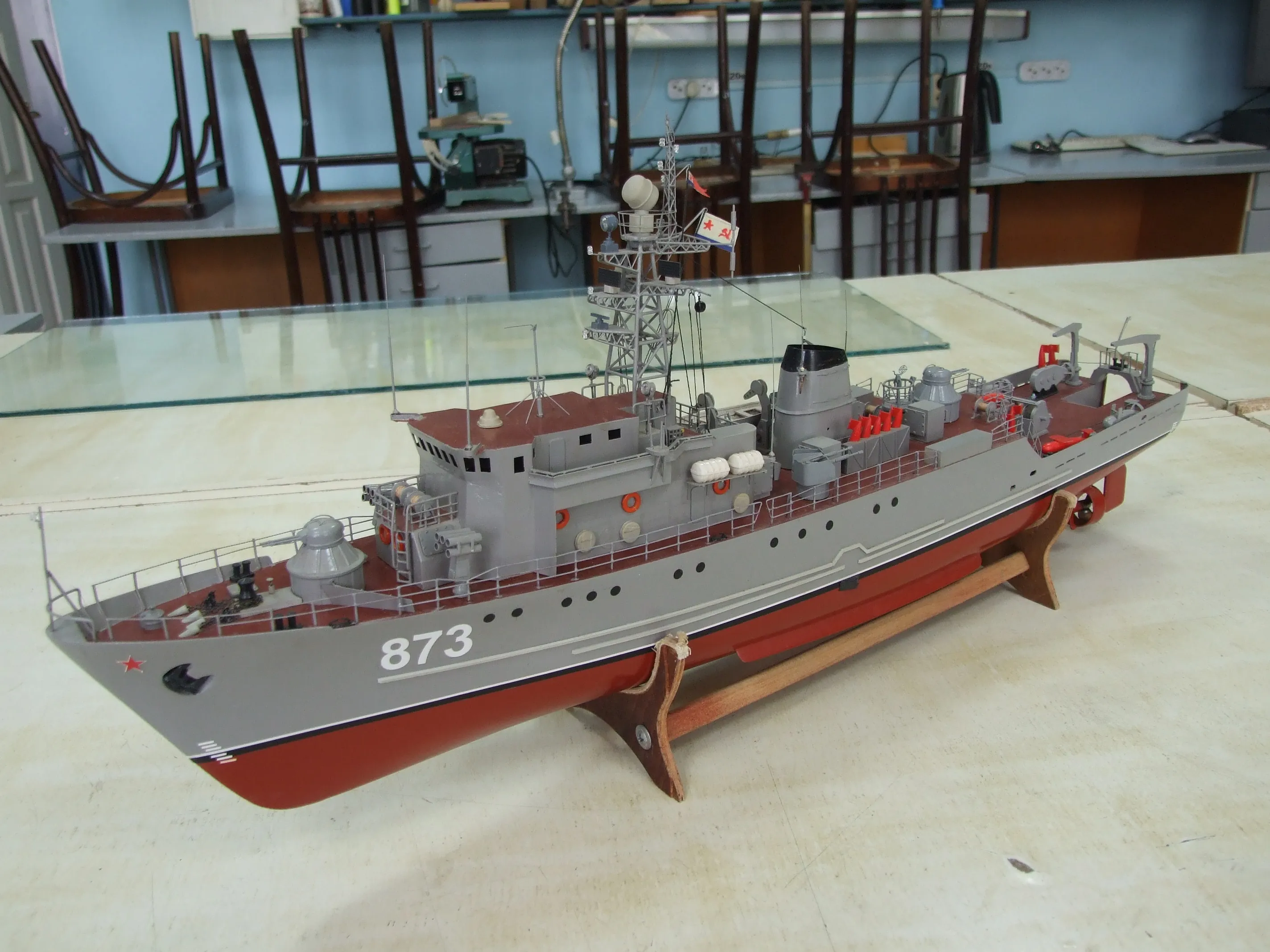 Модель корабля Морской тральщик «Аквамарин» - Верфь на Столе