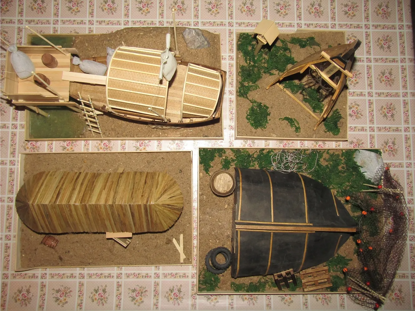 Модель корабля «Реинкарнация судов» - Верфь на Столе