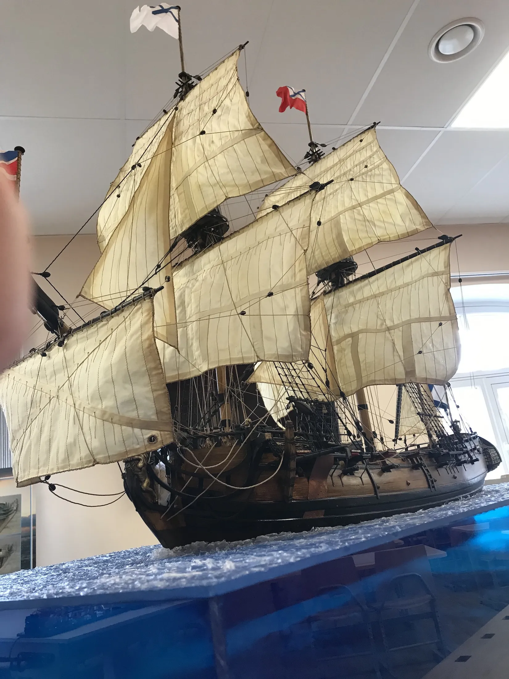 Модель корабля Шнява Балтийского флота "Фаворитка" - Верфь на Столе