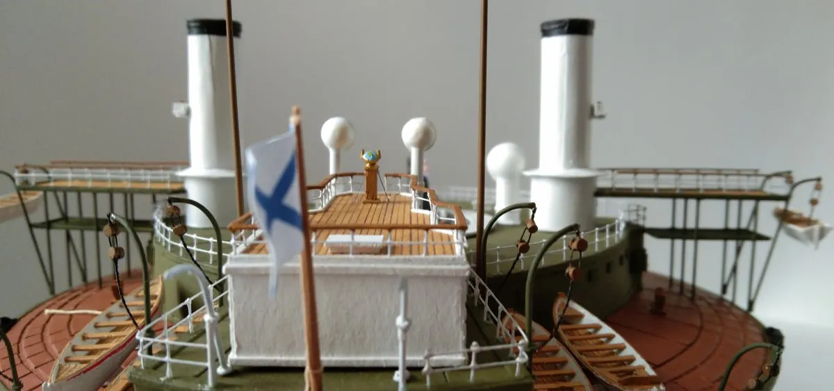 Модель корабля «Вице-адмирал Попов» - Верфь на Столе