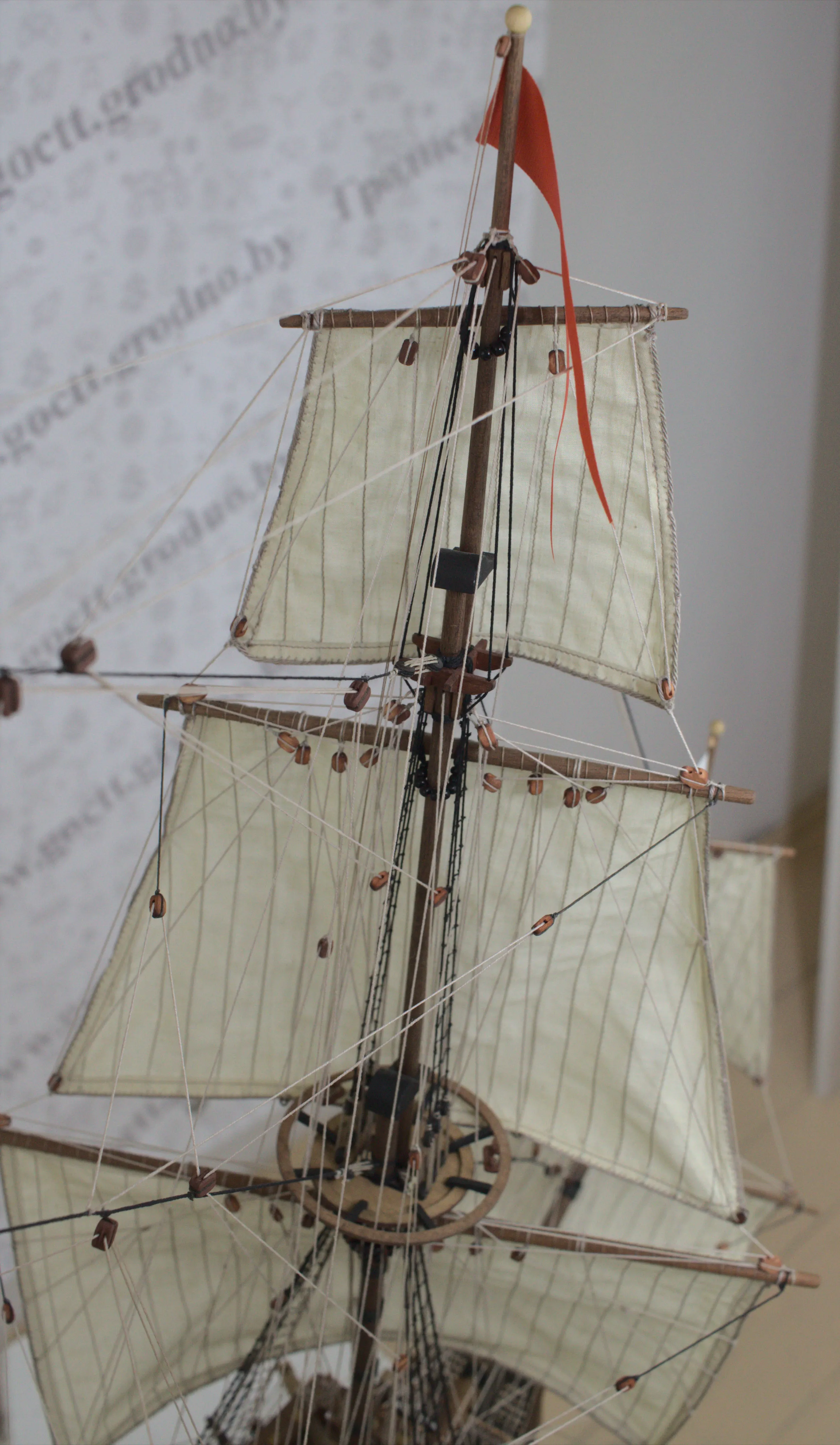 Модель корабля Галеон “Сан Джованни Батиста” конец XVI – начало XVII века. - Верфь на Столе