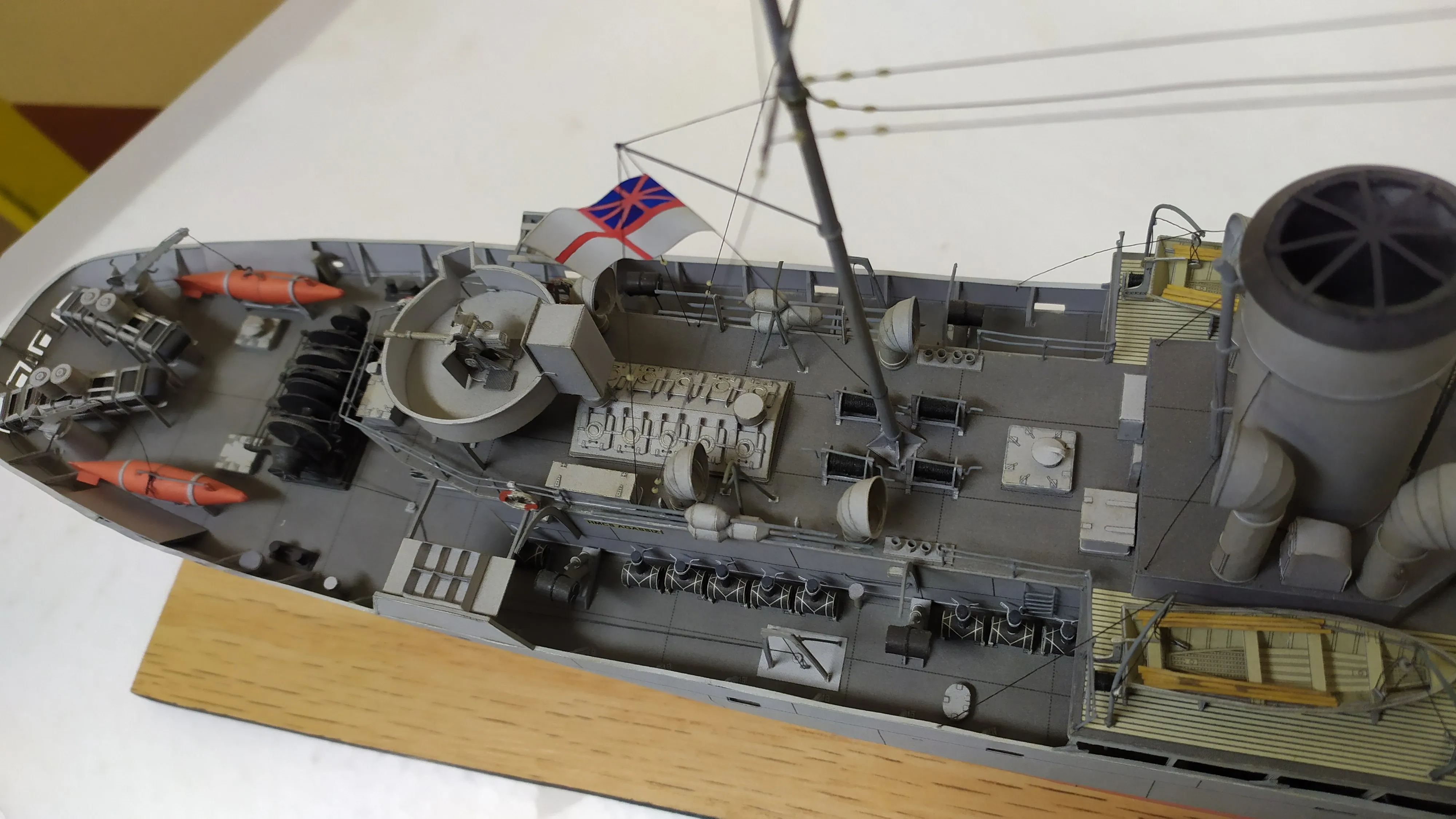 Модель корабля Корвет  NMCS "AGASSIZ" - Верфь на Столе