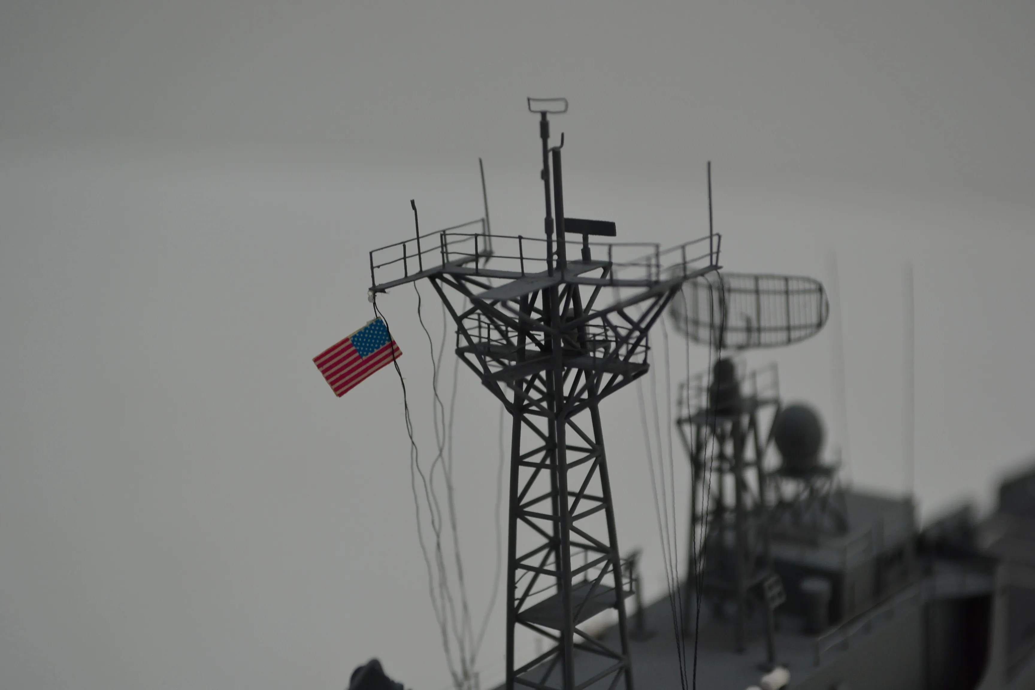 Модель корабля Фрегат FFG-9 «Уодсуорт» - Верфь на Столе