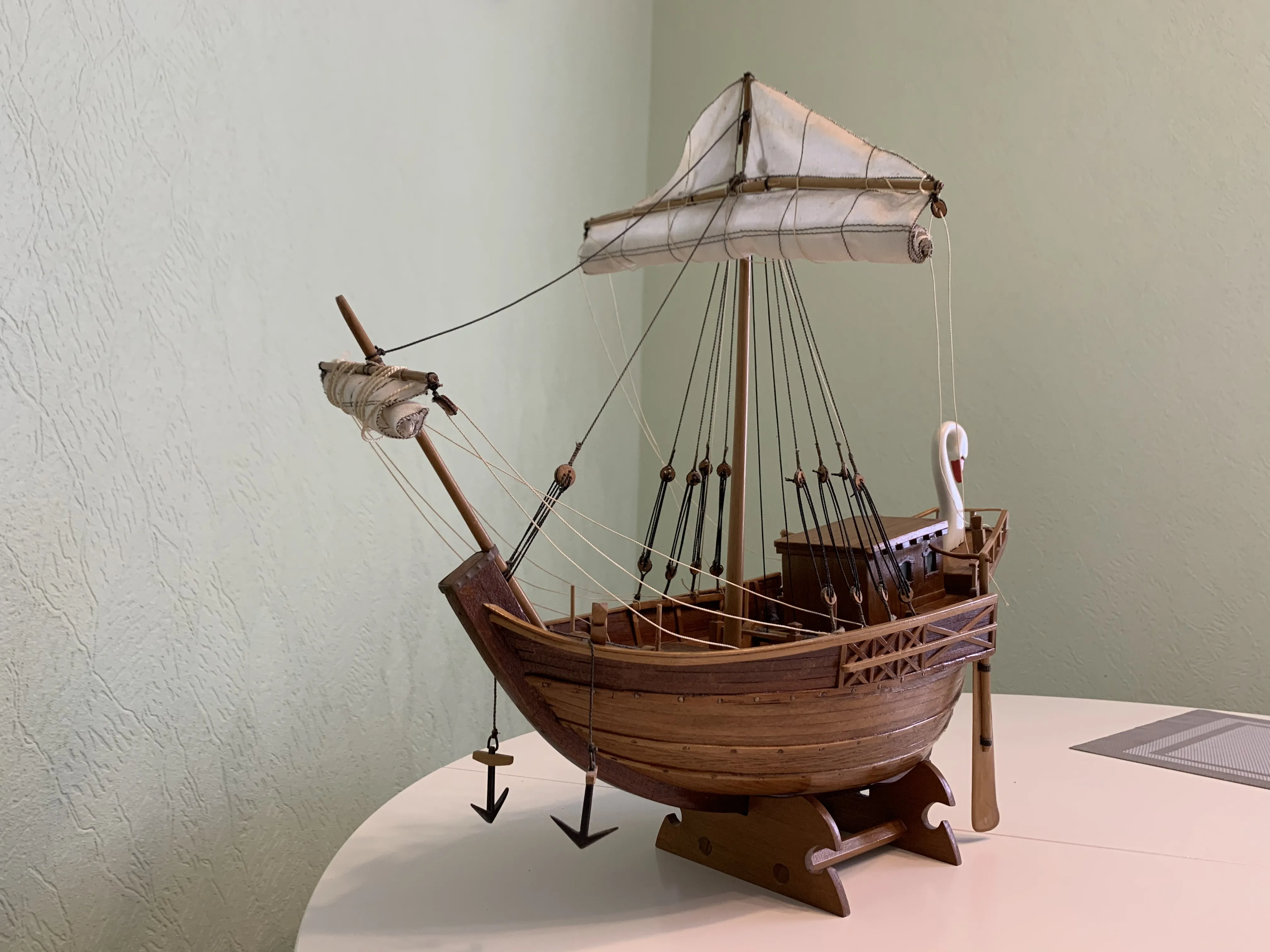 Модель корабля Римское торговое судно - Верфь на Столе