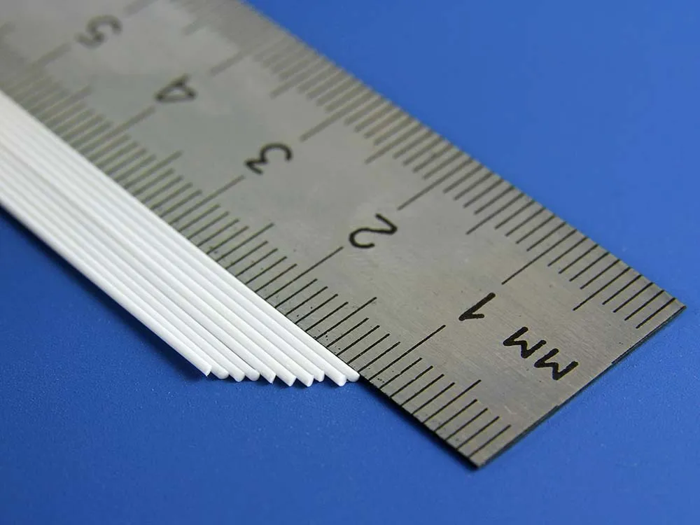 Пруток пластиковый круглый 0,64 мм, 10 шт/уп.