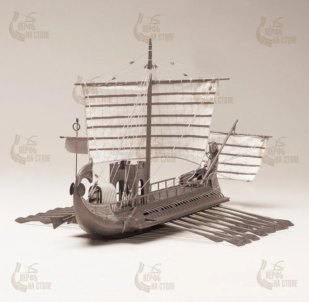 Чертеж биремы Caesar