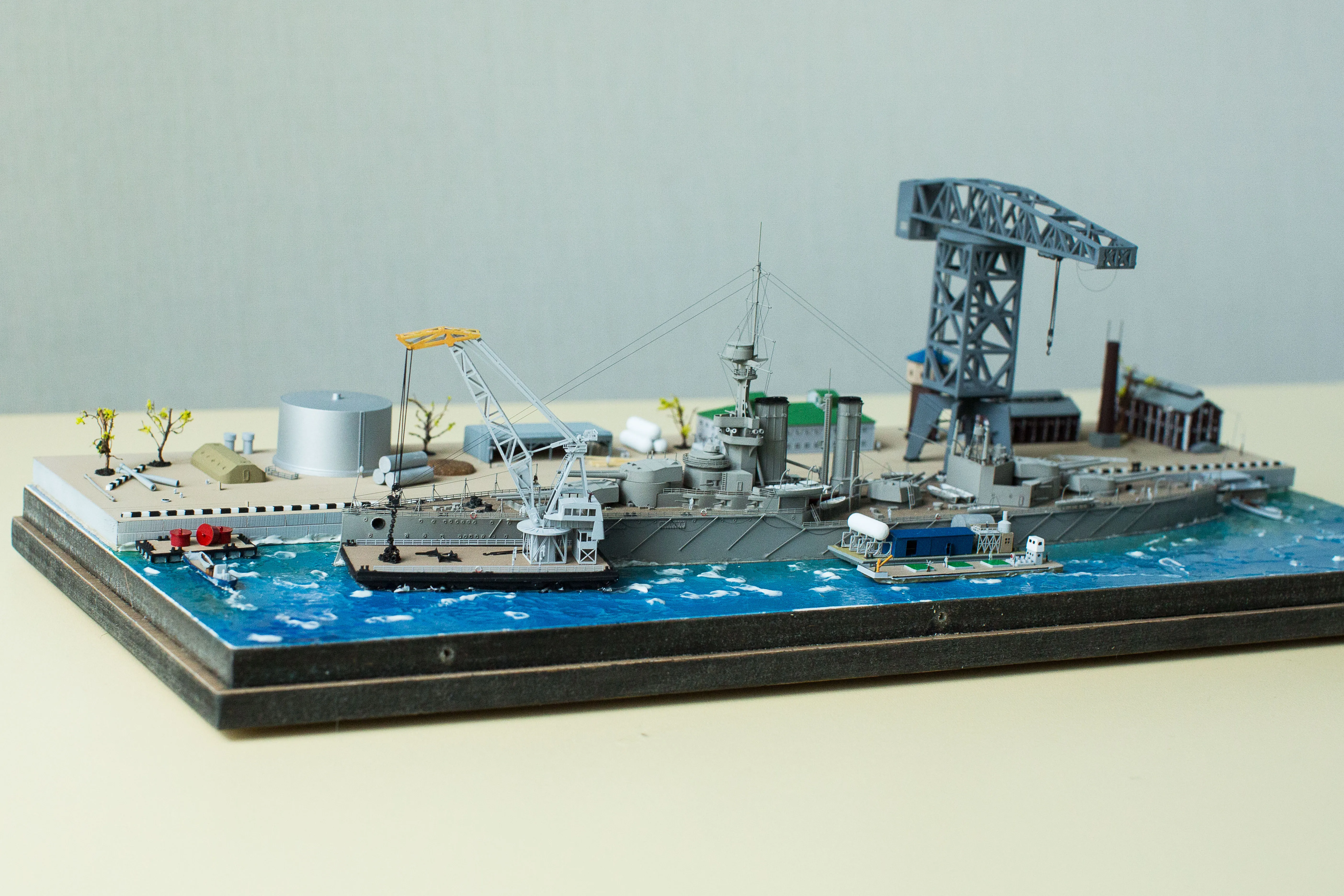 Модель корабля Линкор "Кинг Георг V" - Верфь на Столе