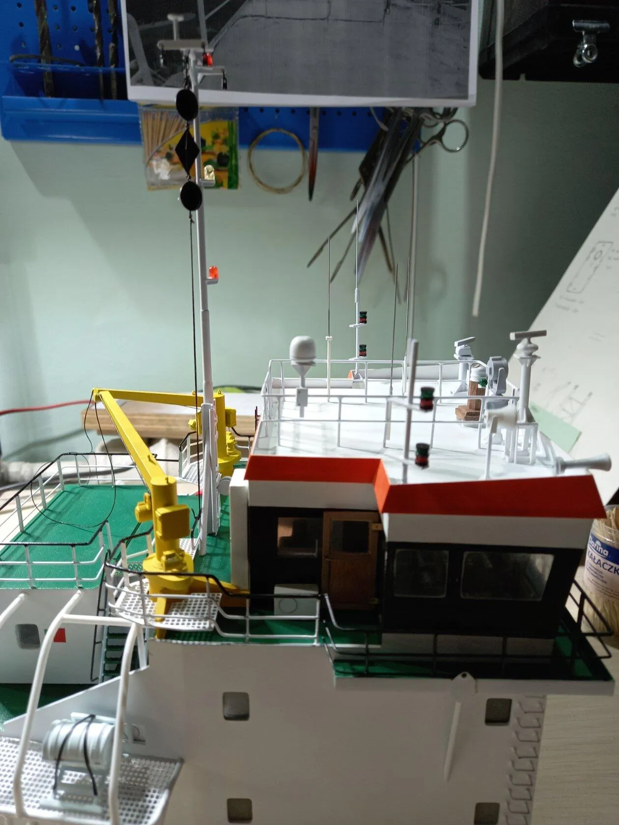 Модель корабля Дноуглубительное судно "Гленфорд" 2020 г. - Верфь на Столе