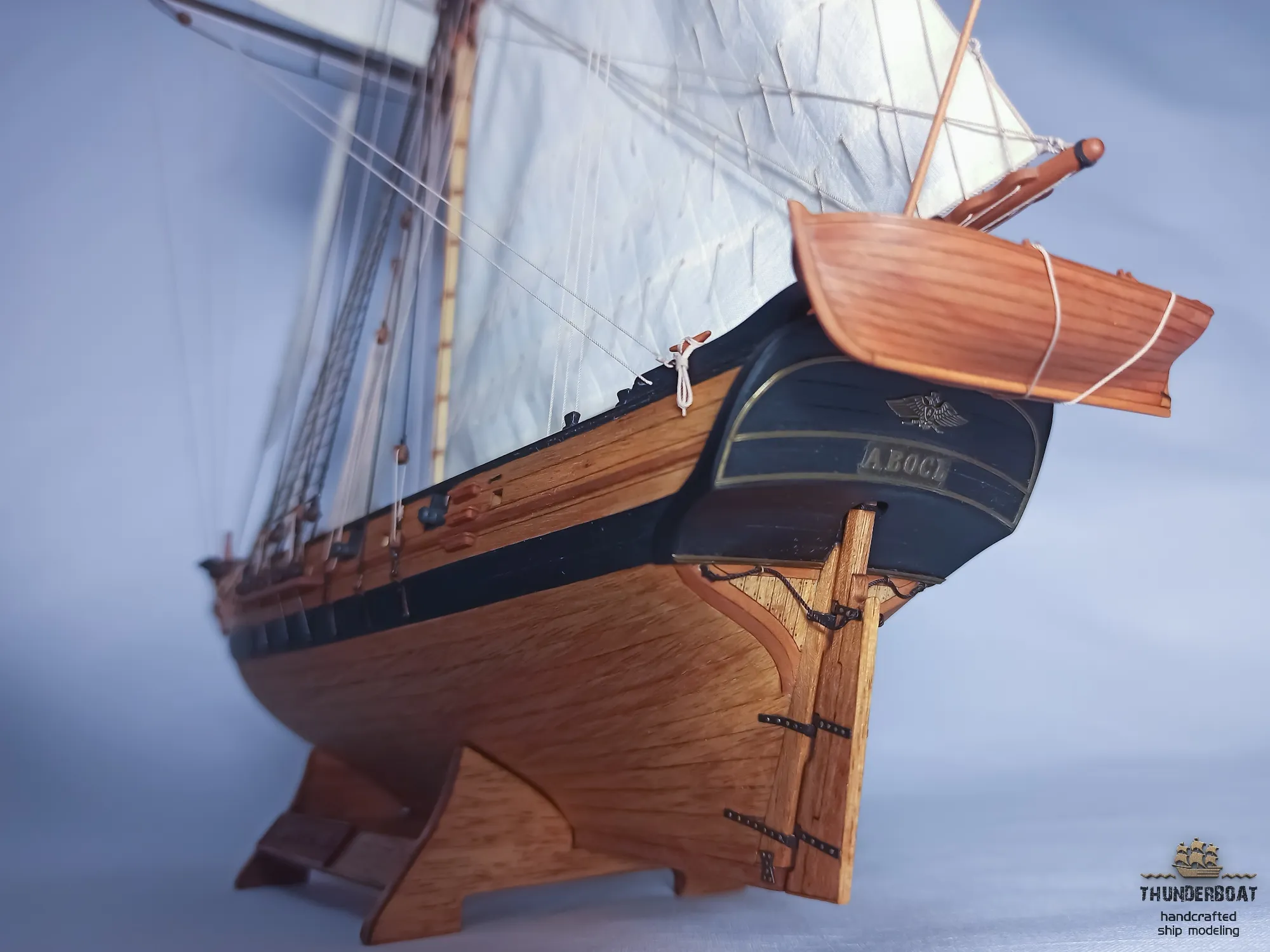 Модель корабля Тендер «Авось» - Верфь на Столе