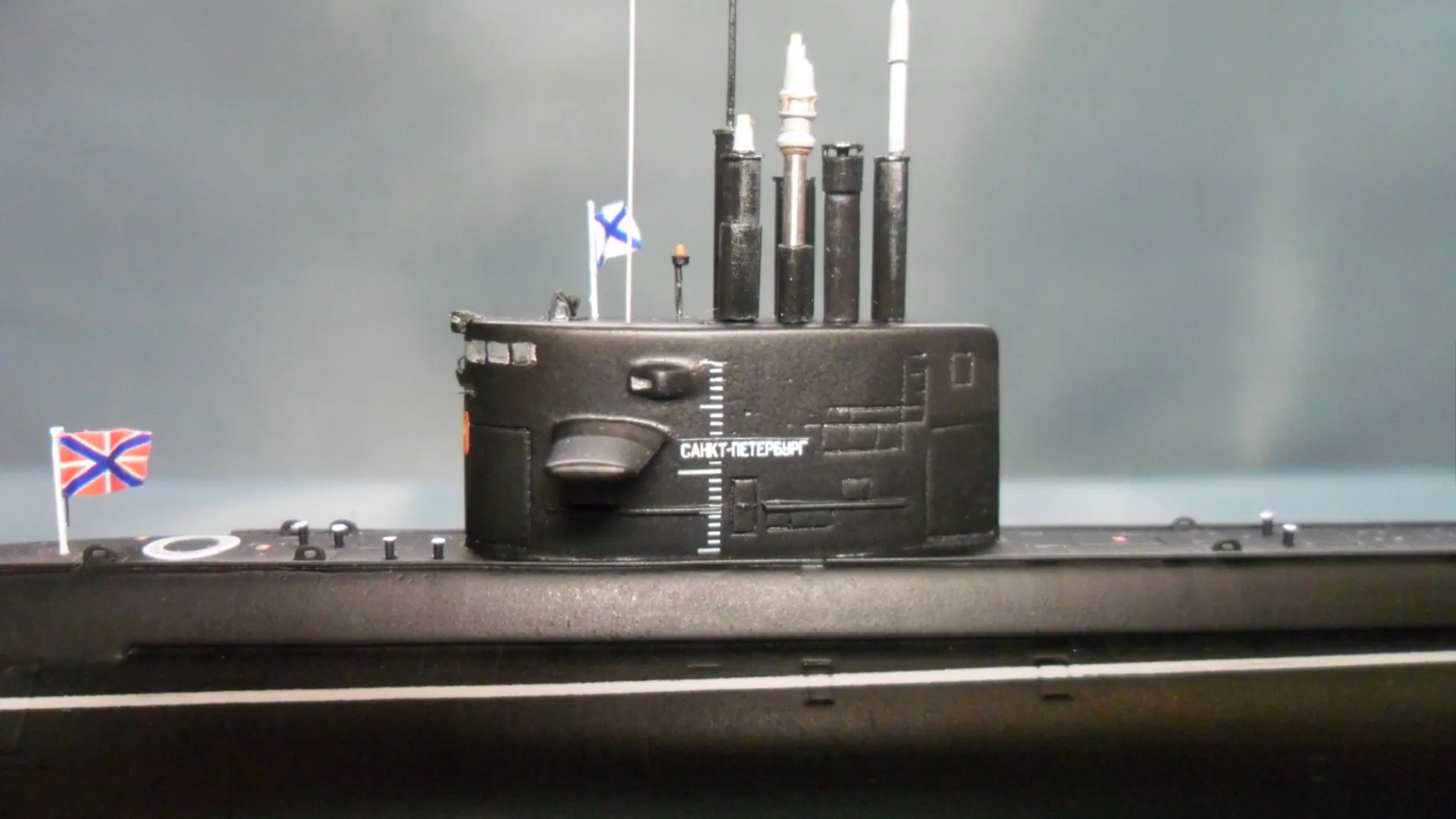 Модель корабля подводной лодки «Санкт Петербург» (Проект 677 «Лада»)  - Верфь на Столе