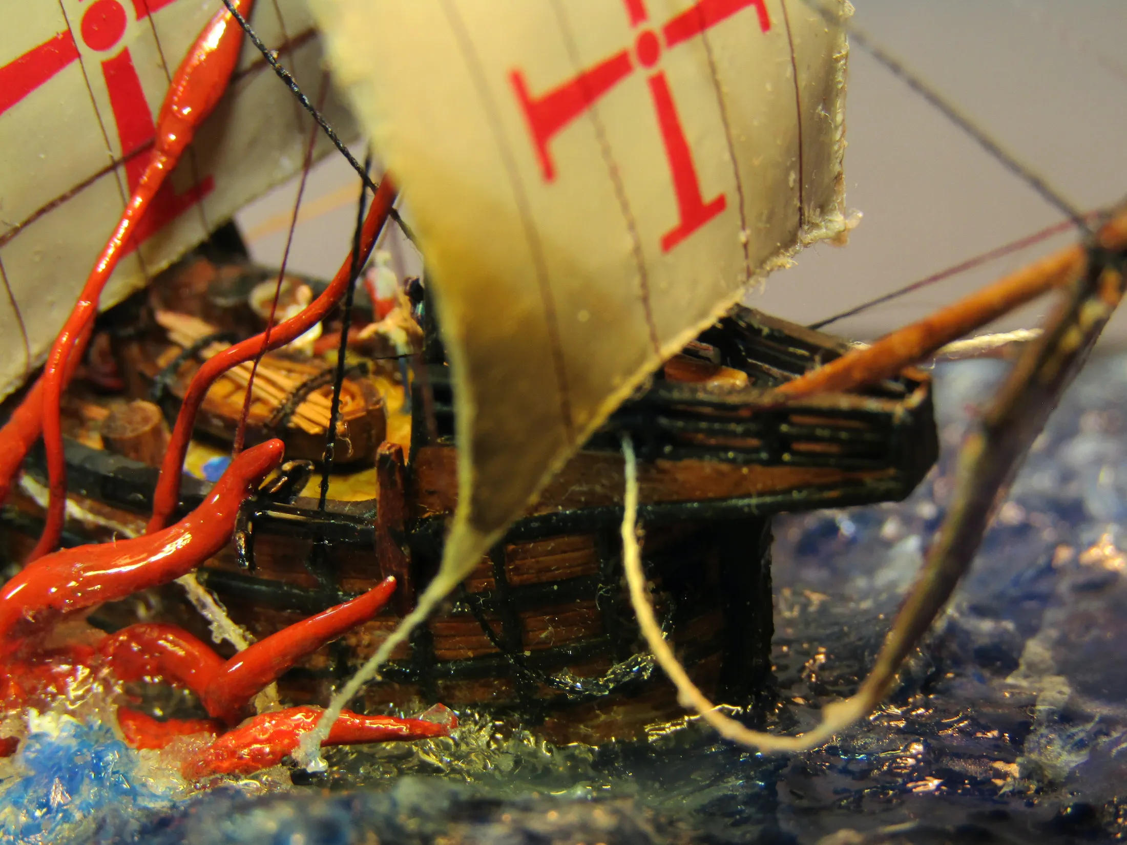 Модель корабля Каравелла “Santa Maria” 1492 г. - Верфь на Столе