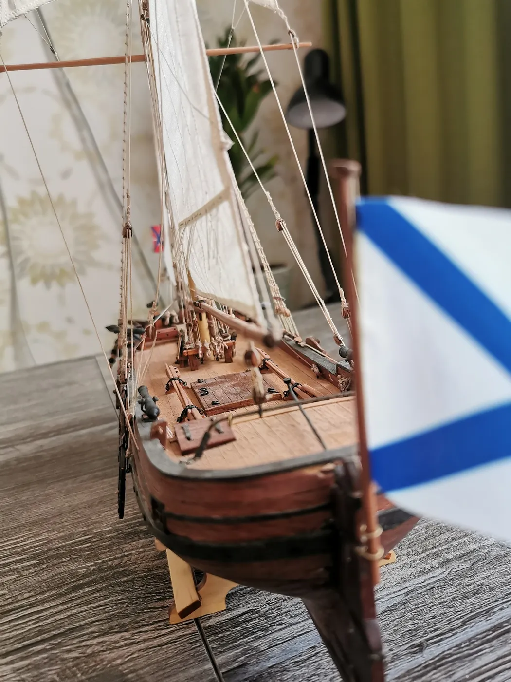 Модель корабля Бот Святой Гавриил - Верфь на Столе