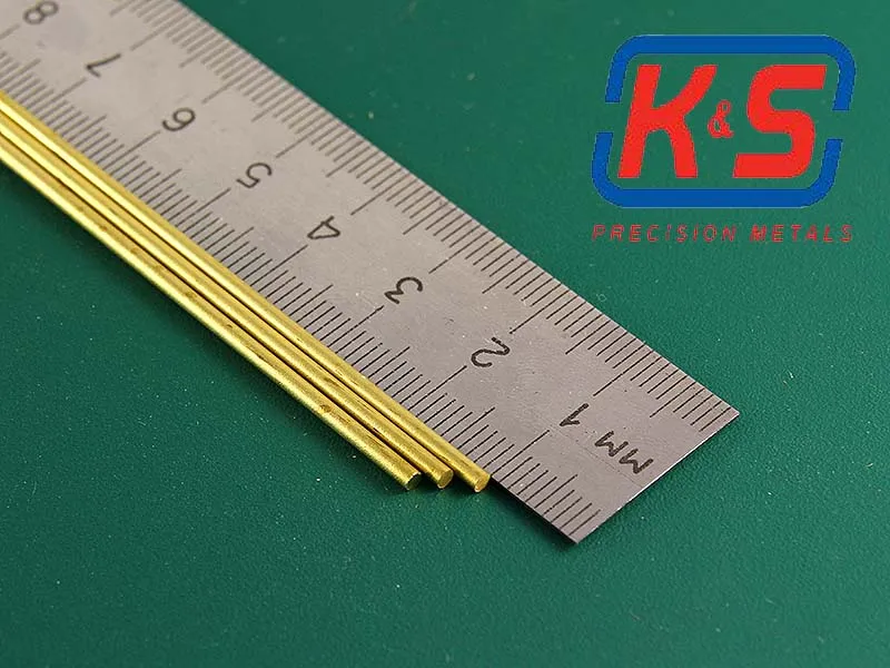 Пруток латунный 1,8 мм, 3 шт Пруток латунный 1,8 мм, 3 шт