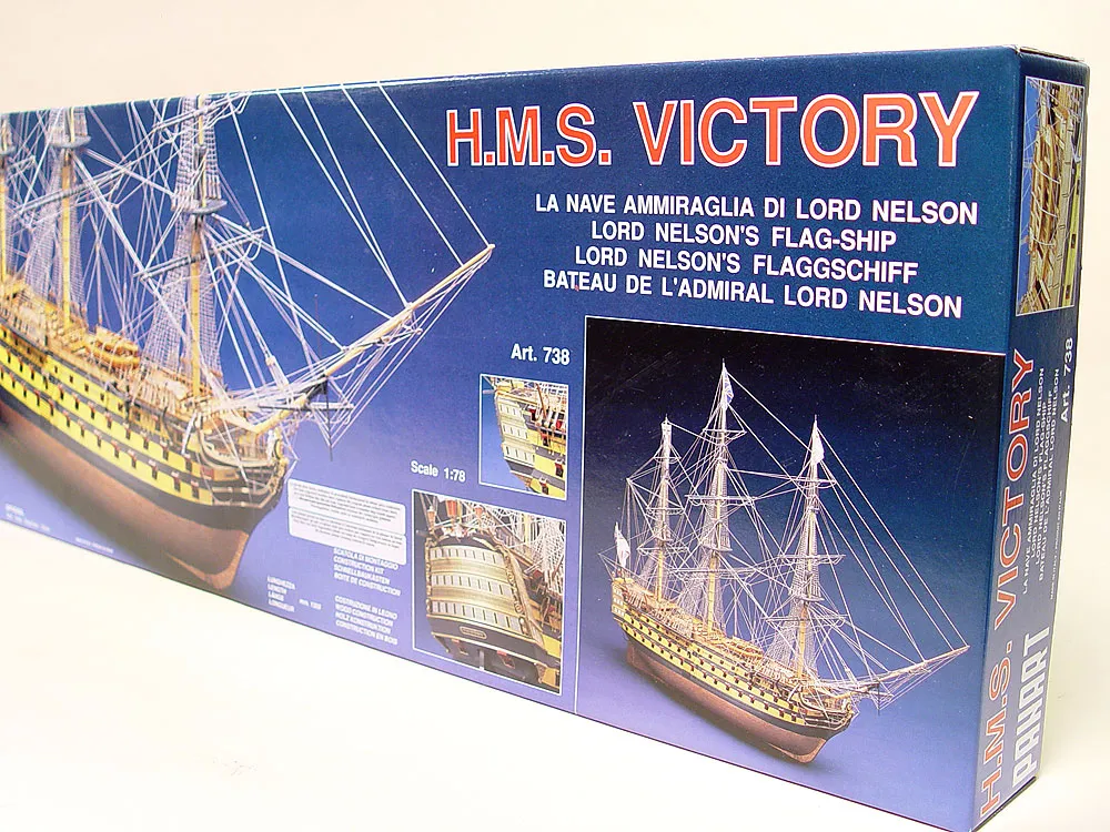104-пушечный линкор Нельсона HMS Victory + (Стартовый набор инструментов)