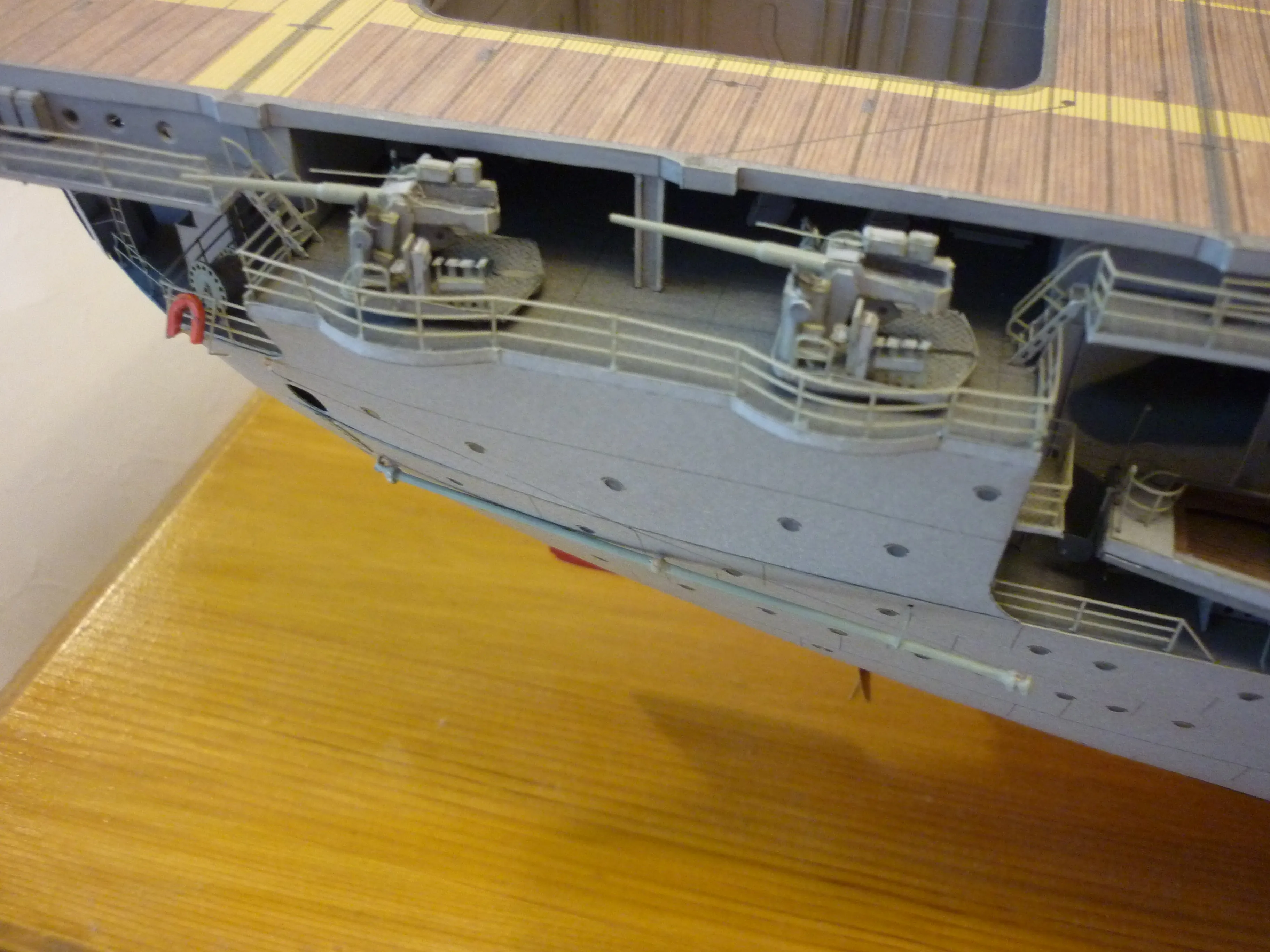 Модель корабля Американский авианосец USS Yorktown (CV-5) - Верфь на Столе