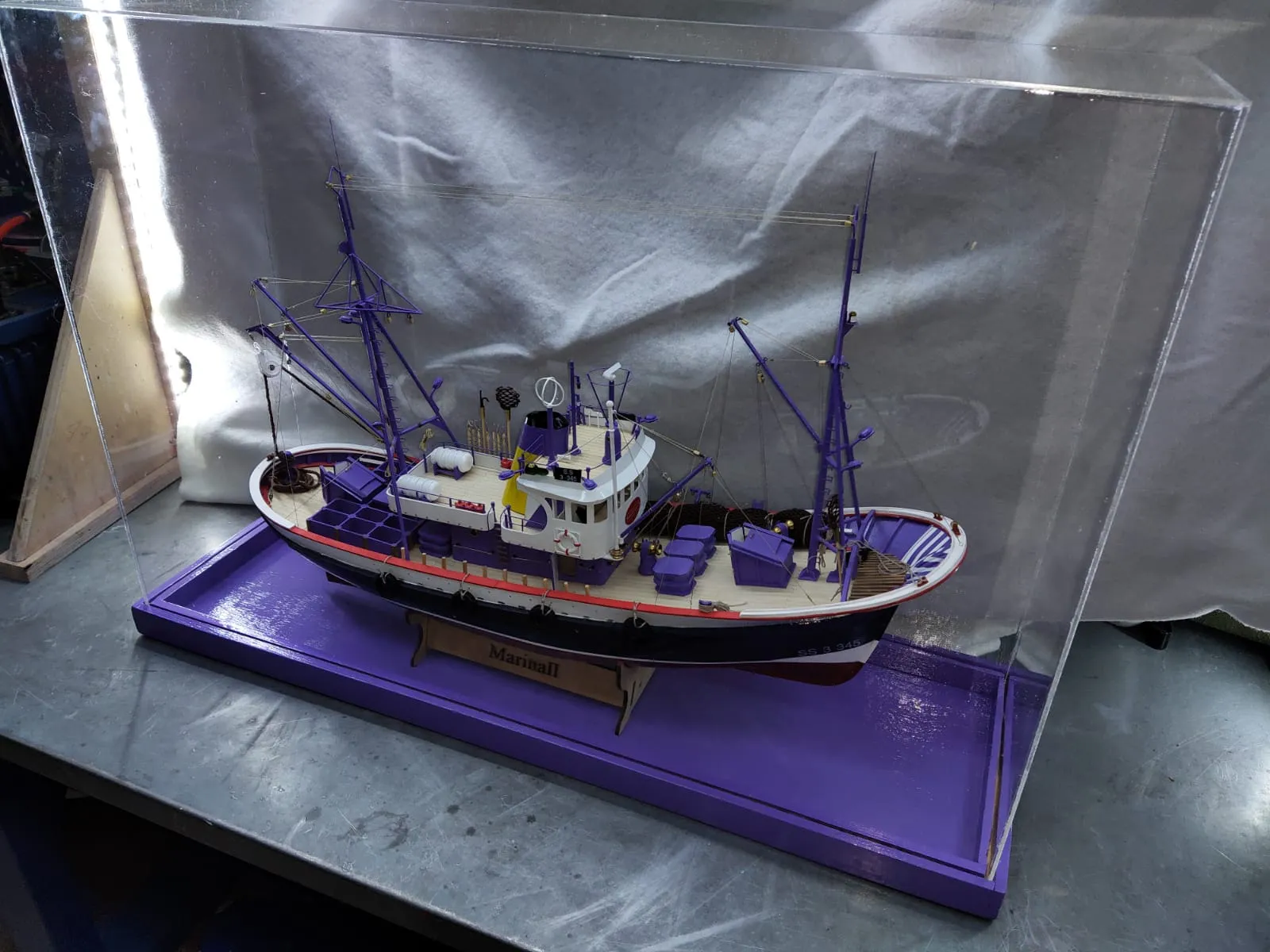 Модель корабля Рыболовное судно «Marina II» - Верфь на Столе