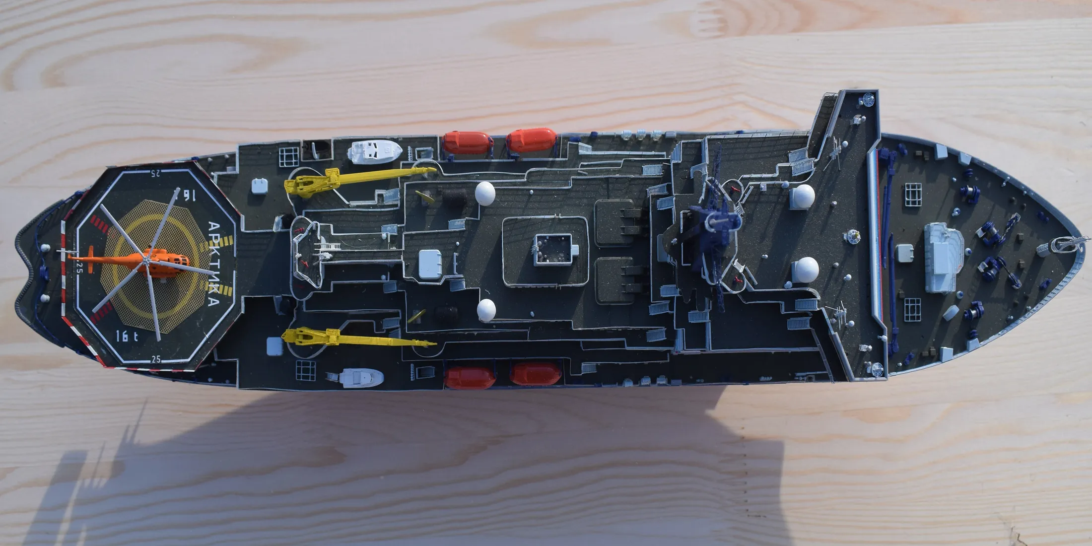 Модель корабля Арктика - Верфь на Столе