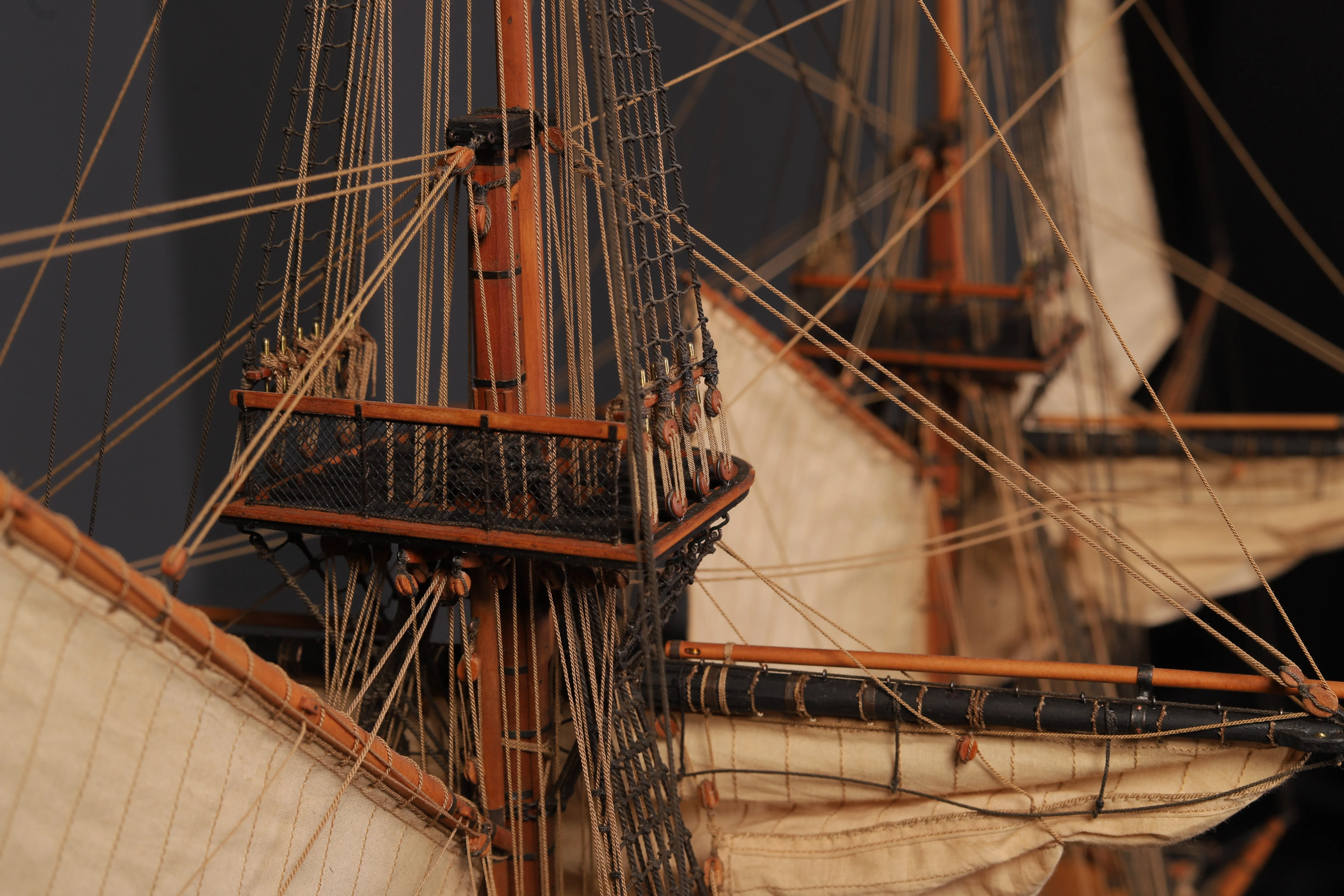 Модель корабля 20-ти пушечный бриг "Парис" - Верфь на Столе