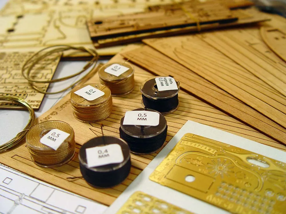 Люгер "Петергоф" + (Полный набор инструментов, клея и лак)