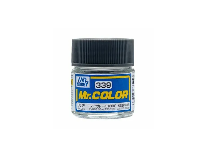 Краска Mr Color, серая FS16081, глянцевая, C 339, 10 мл
