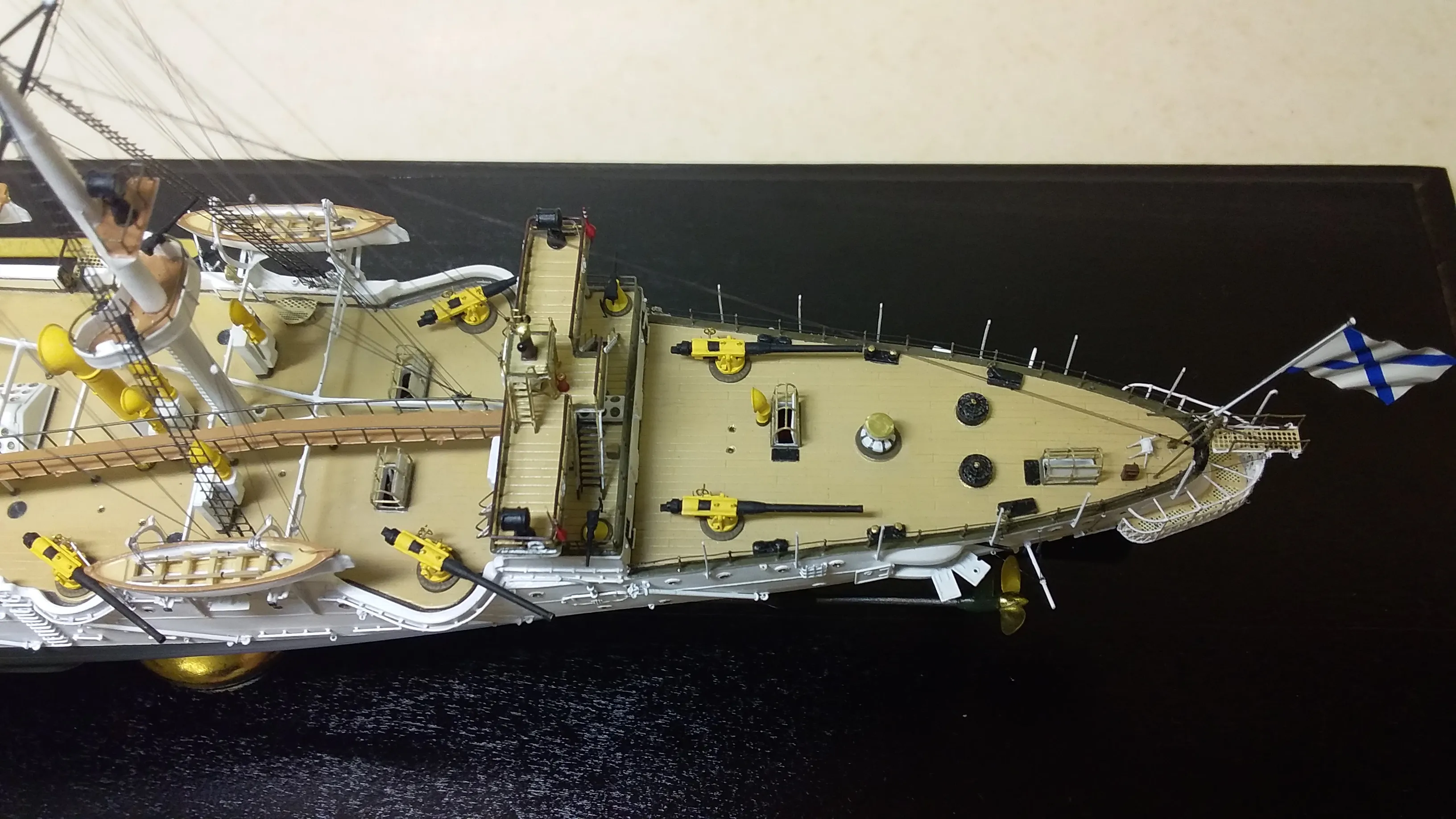 Модель корабля Бронепалубный крейсер 1 ранга «Варяг» - Верфь на Столе