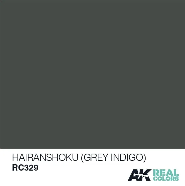 Краска AK Interactive, акриловая  Hairanshoku (Grey Indigo) / Серый индиго, 10 мл