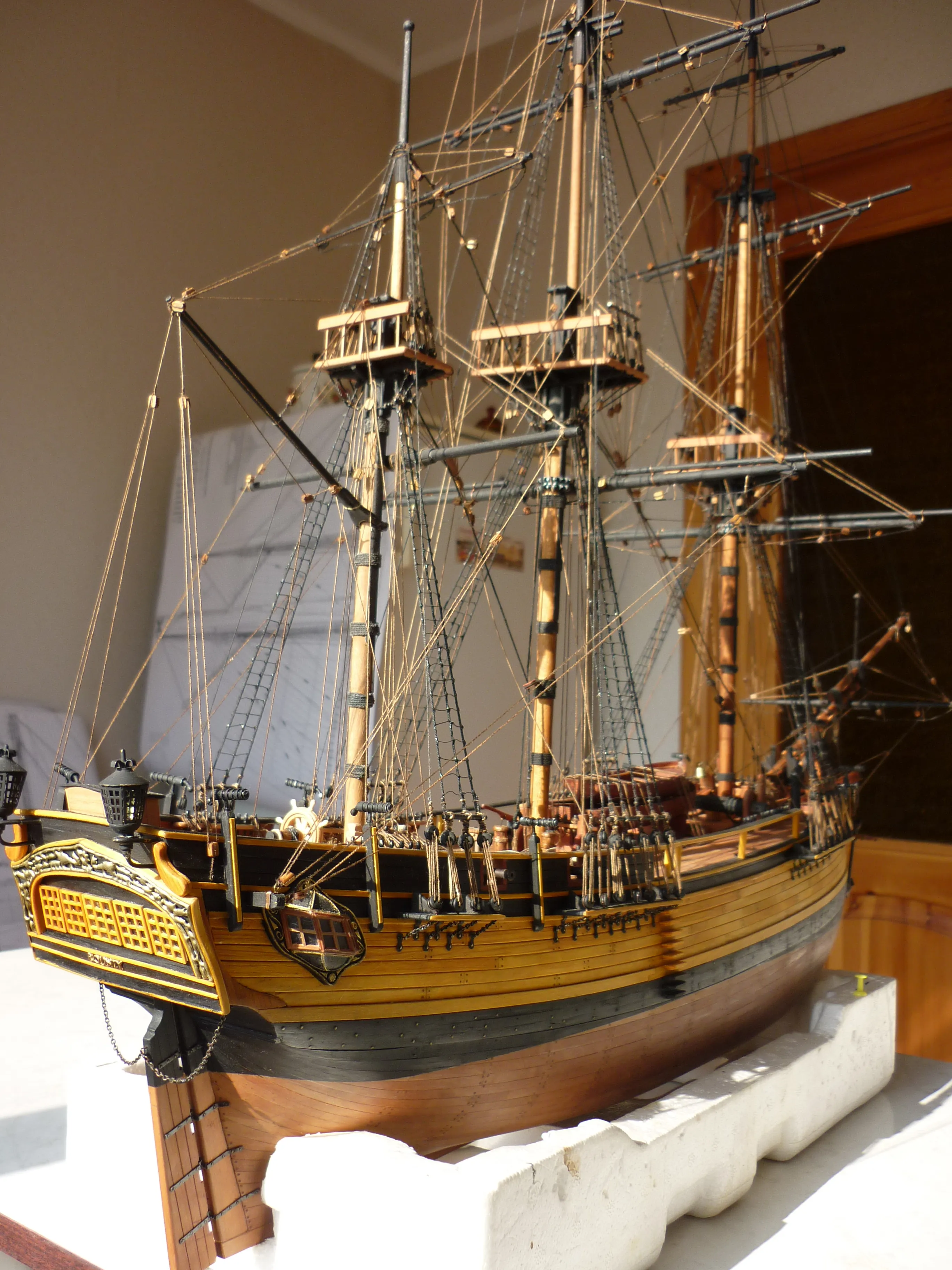 Модель корабля Парусник «Bounty» - Верфь на Столе