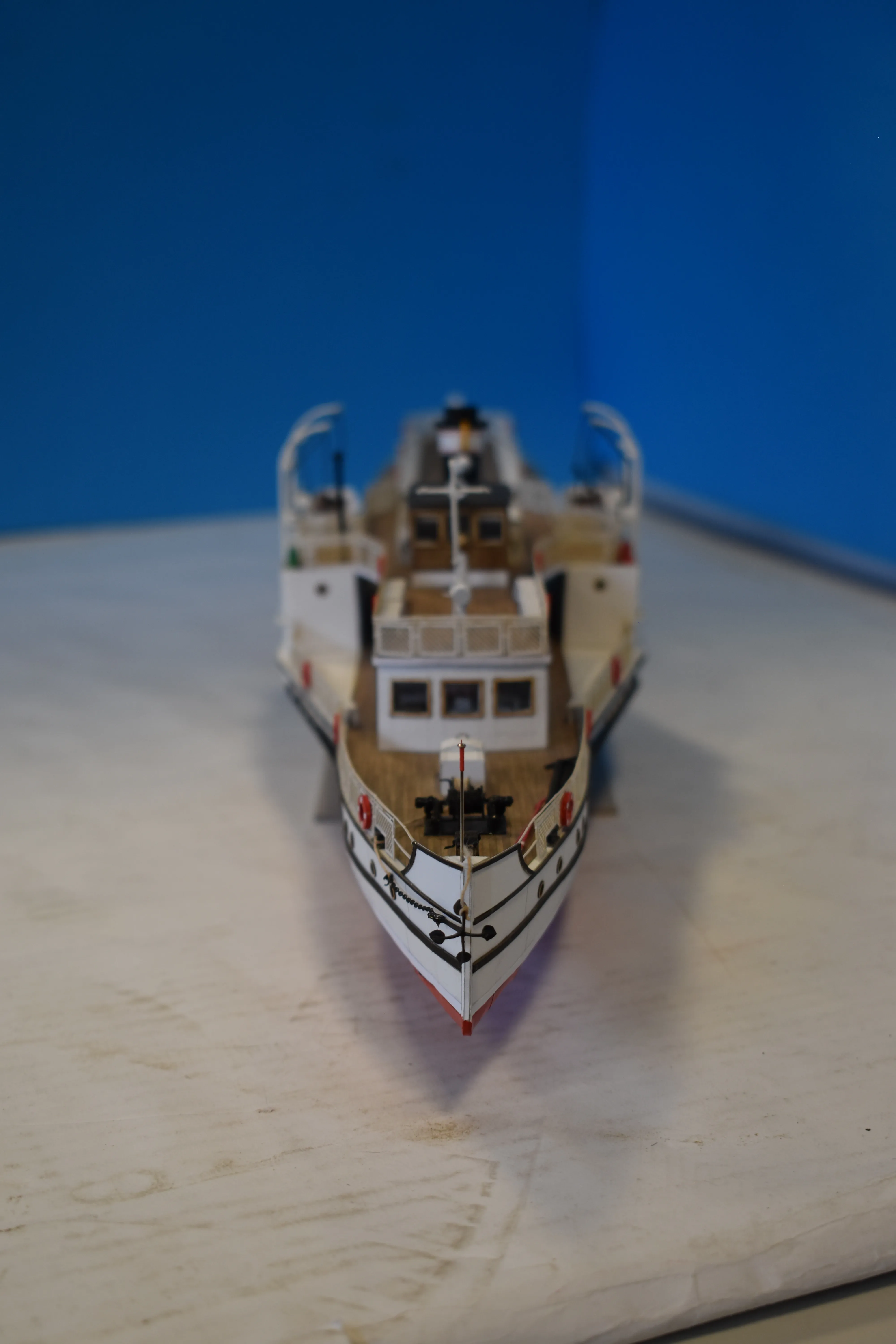 Модель корабля речное пассажирское судно по р.Висла "Bałtyk" - Верфь на Столе