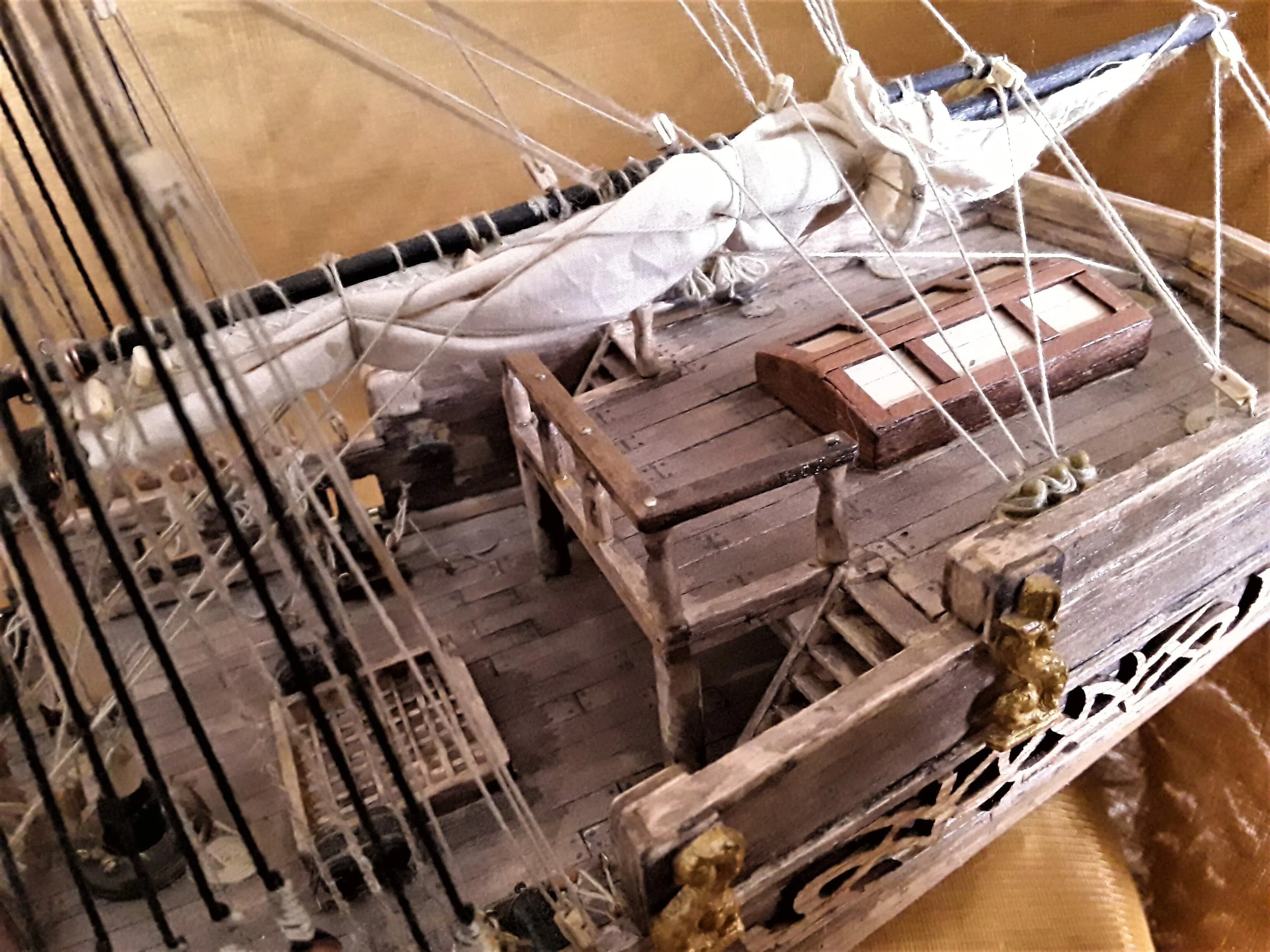 Модель корабля Бригантина "Zeus" - Верфь на Столе