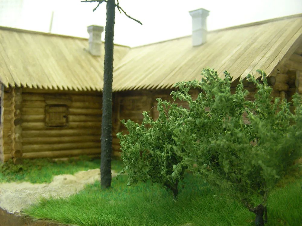 Домик Петра I из Архангельска XVIII век, , 1500 деталей Домик Петра I из Архангельска XVIII век, , 1500 деталей