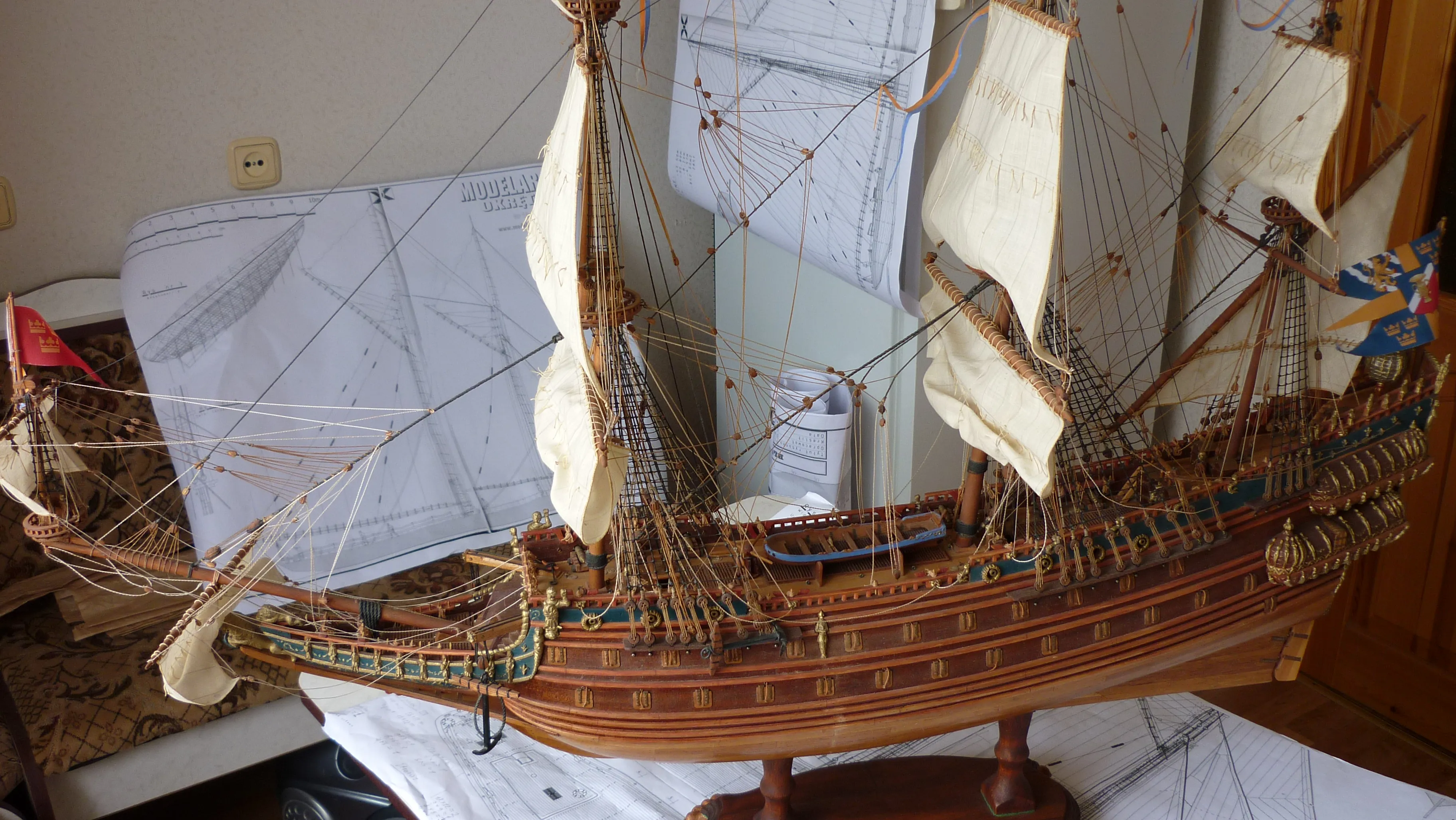 Модель корабля Галеон «Vasa» - Верфь на Столе