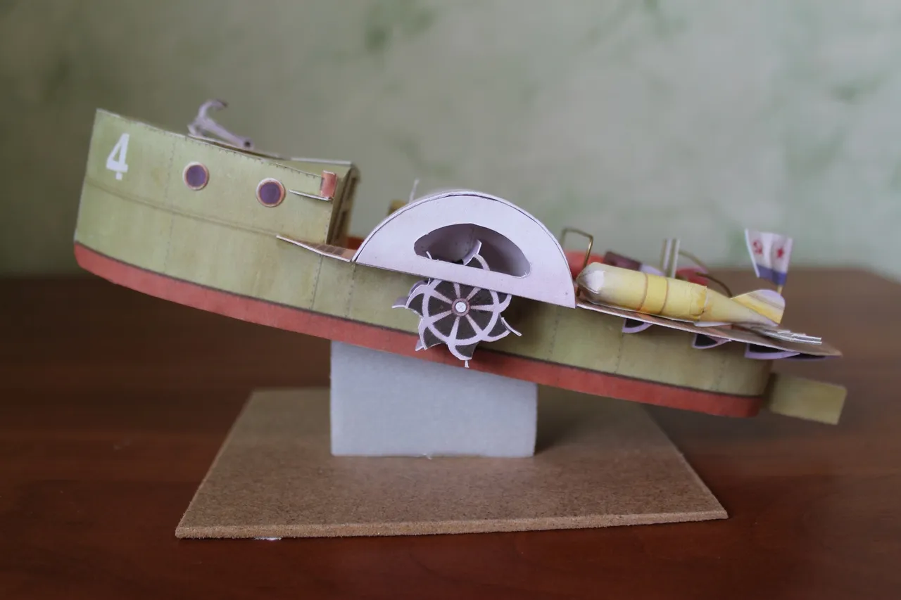 Модель корабля Тральщик ТЩ-4 - Верфь на Столе