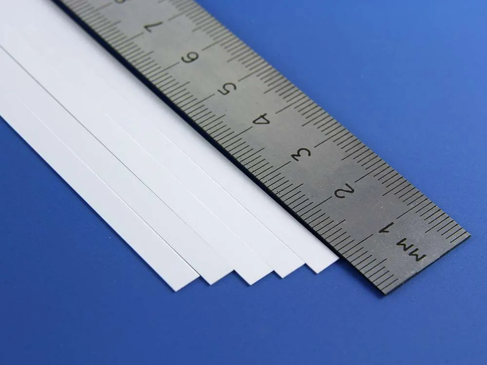 Полоска пластиковая 0,25х4,8 мм, 10 шт/уп.