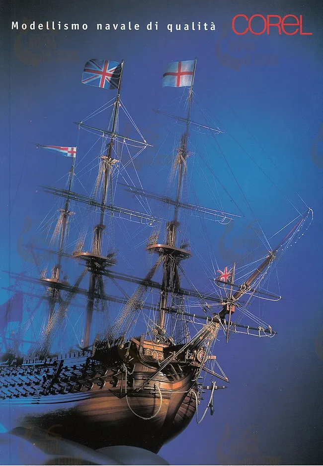 деревянная модель корабля Corel Каталог